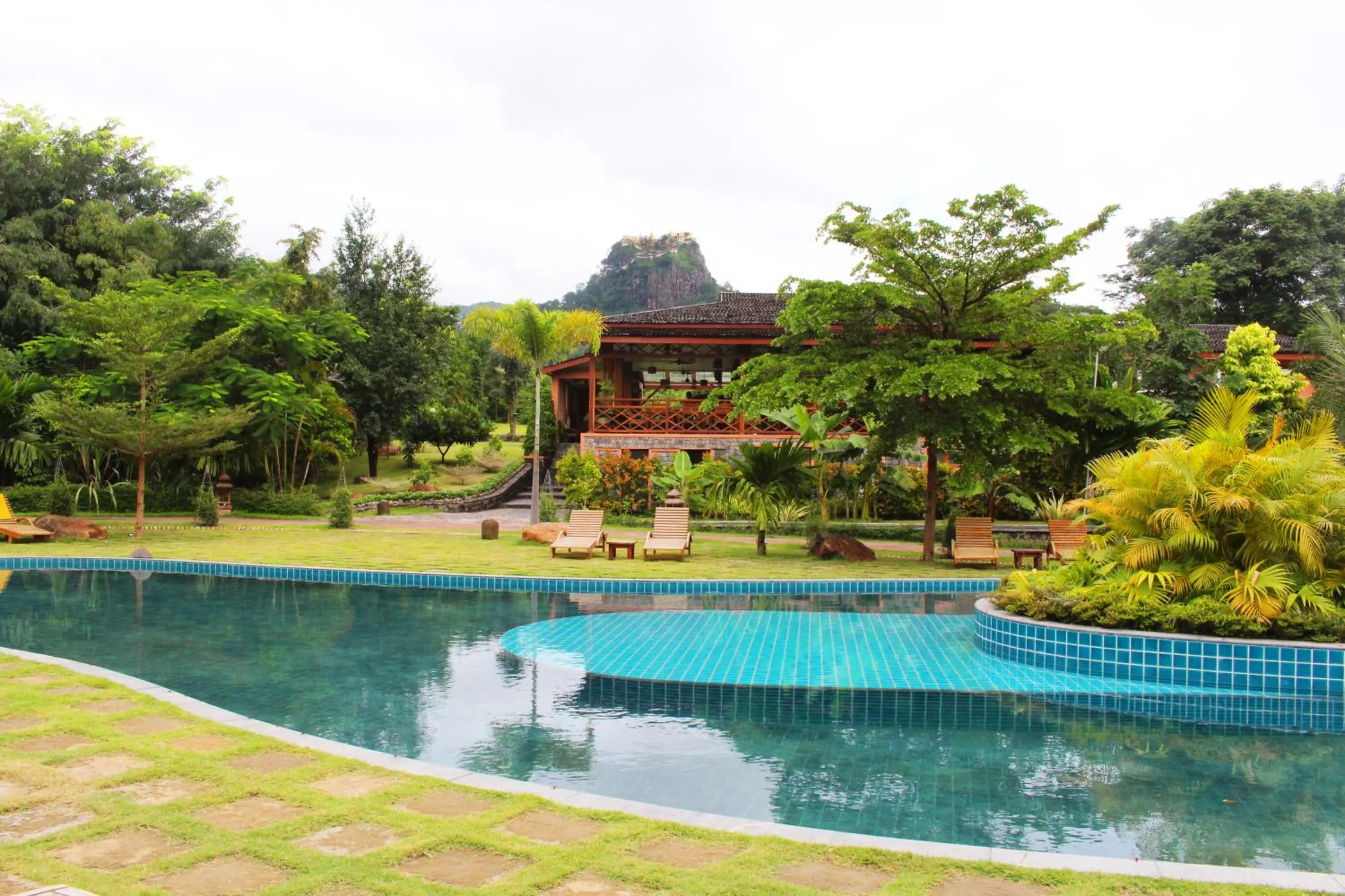 Swimming pool in Popa Garden Resort