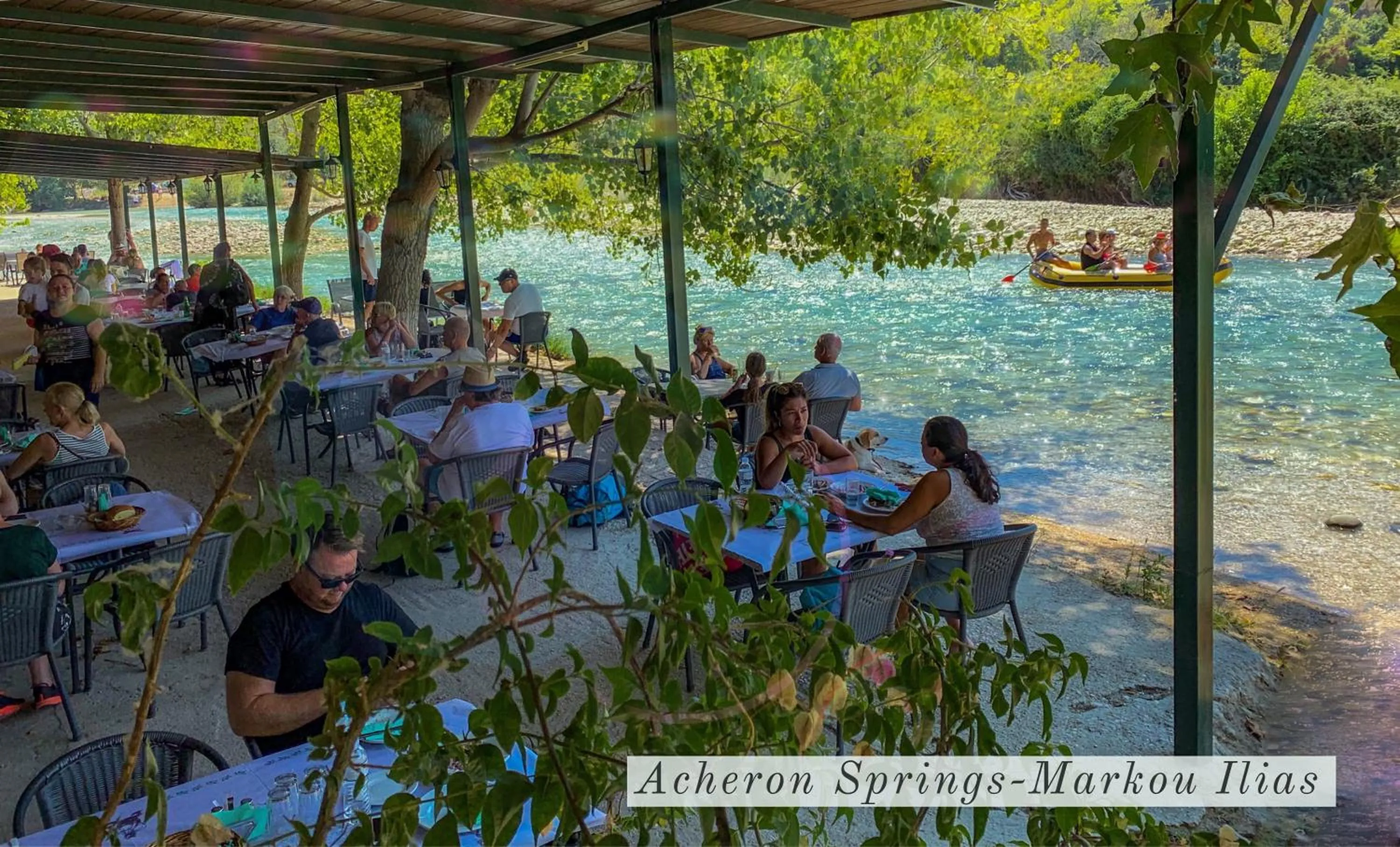 On site in Acheron Springs-Markou Ilias