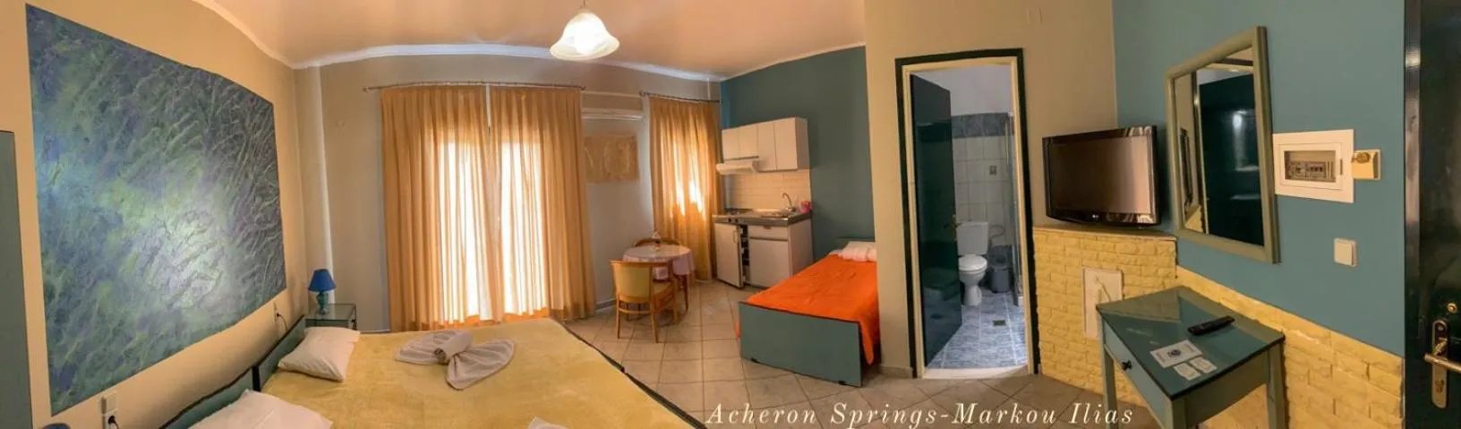 Bed in Acheron Springs-Markou Ilias