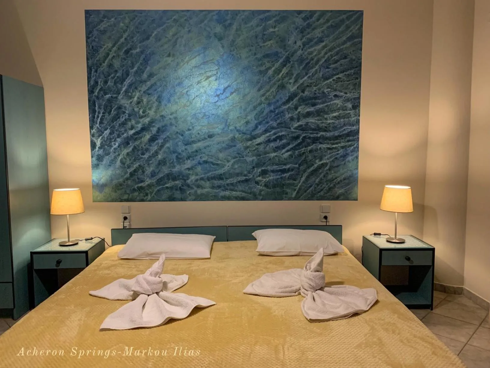 Bed in Acheron Springs-Markou Ilias