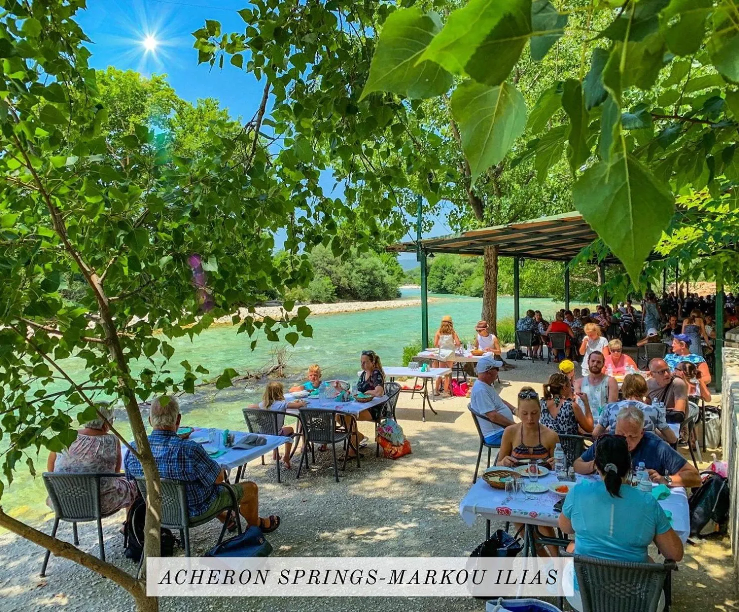 Patio in Acheron Springs-Markou Ilias