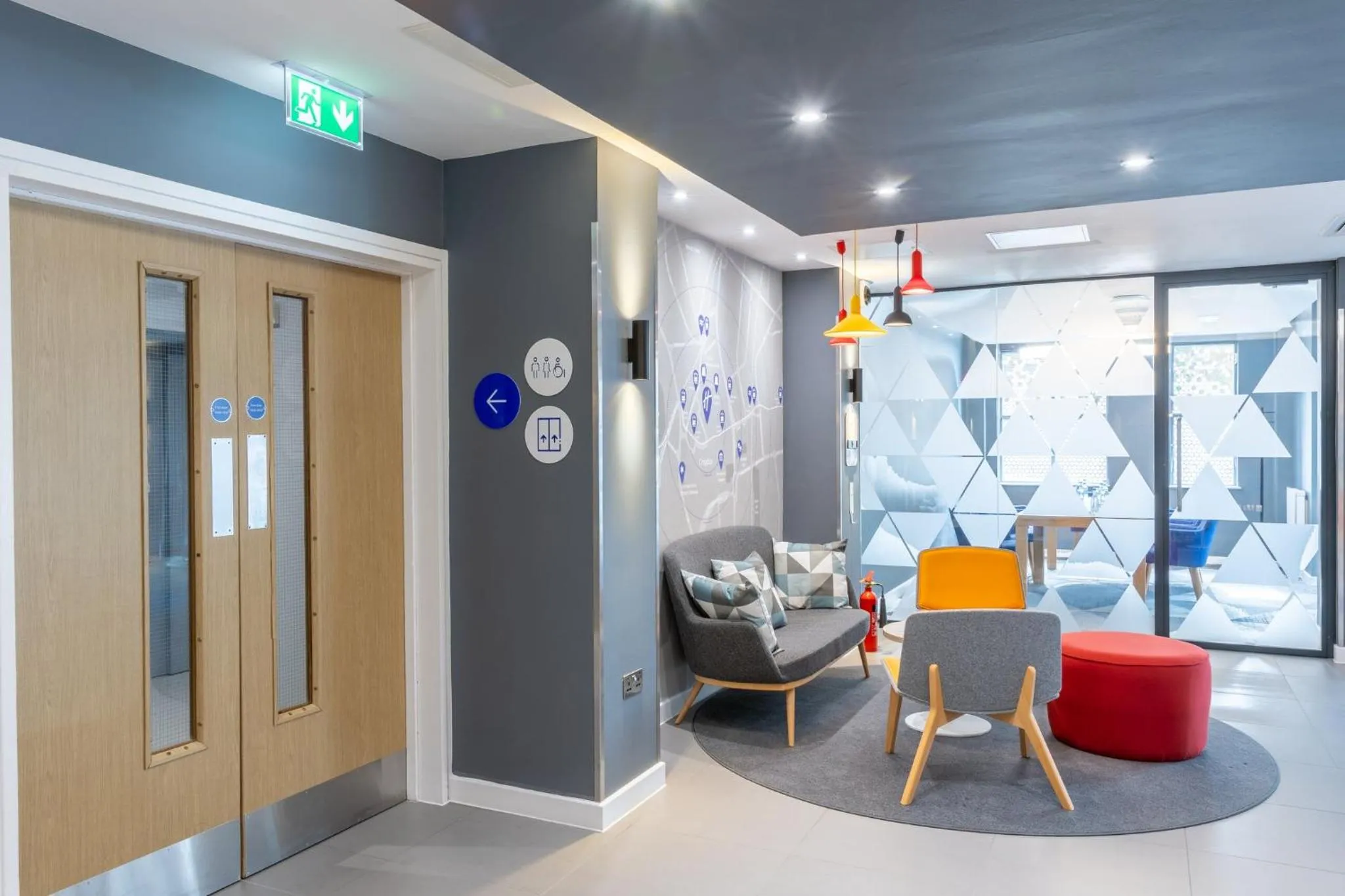 Decorative detail in Holiday Inn Express London Croydon by IHG