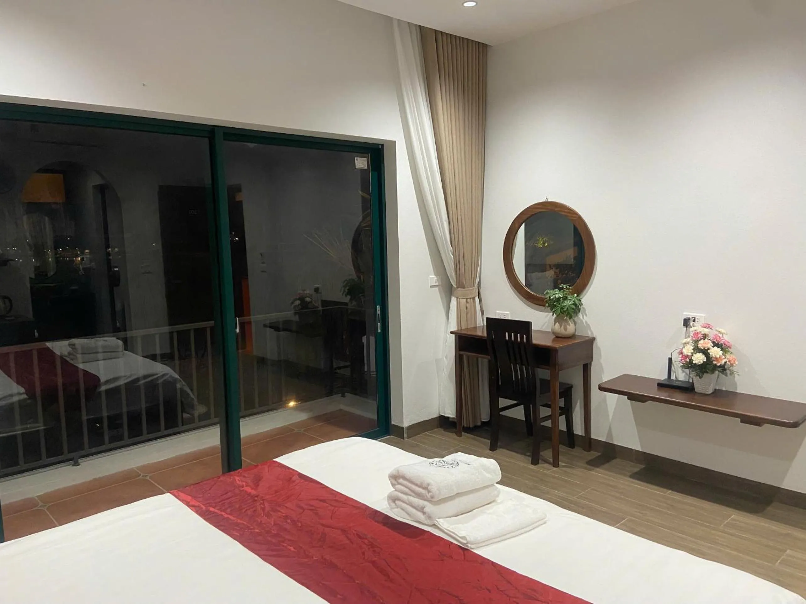 Bedroom, Bed in Tam Coc Mountain View Homestay