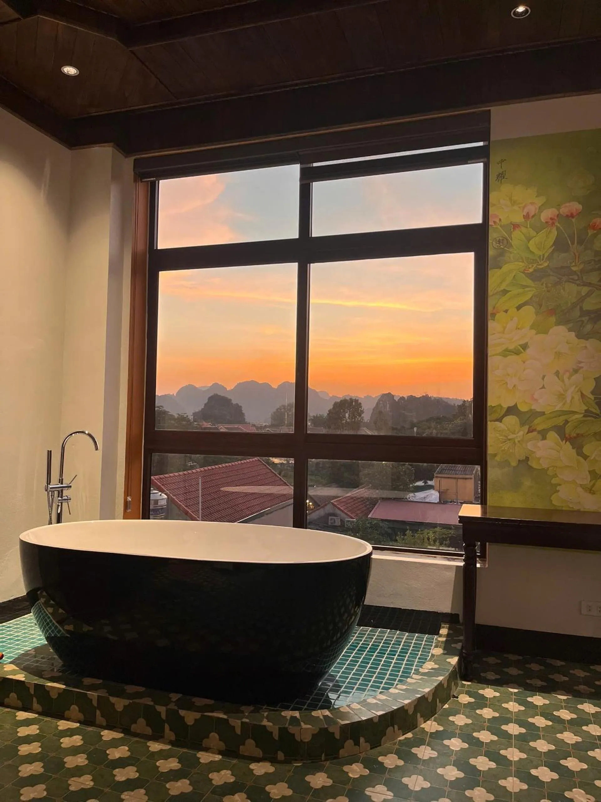 Natural landscape in Tam Coc Mountain View Homestay