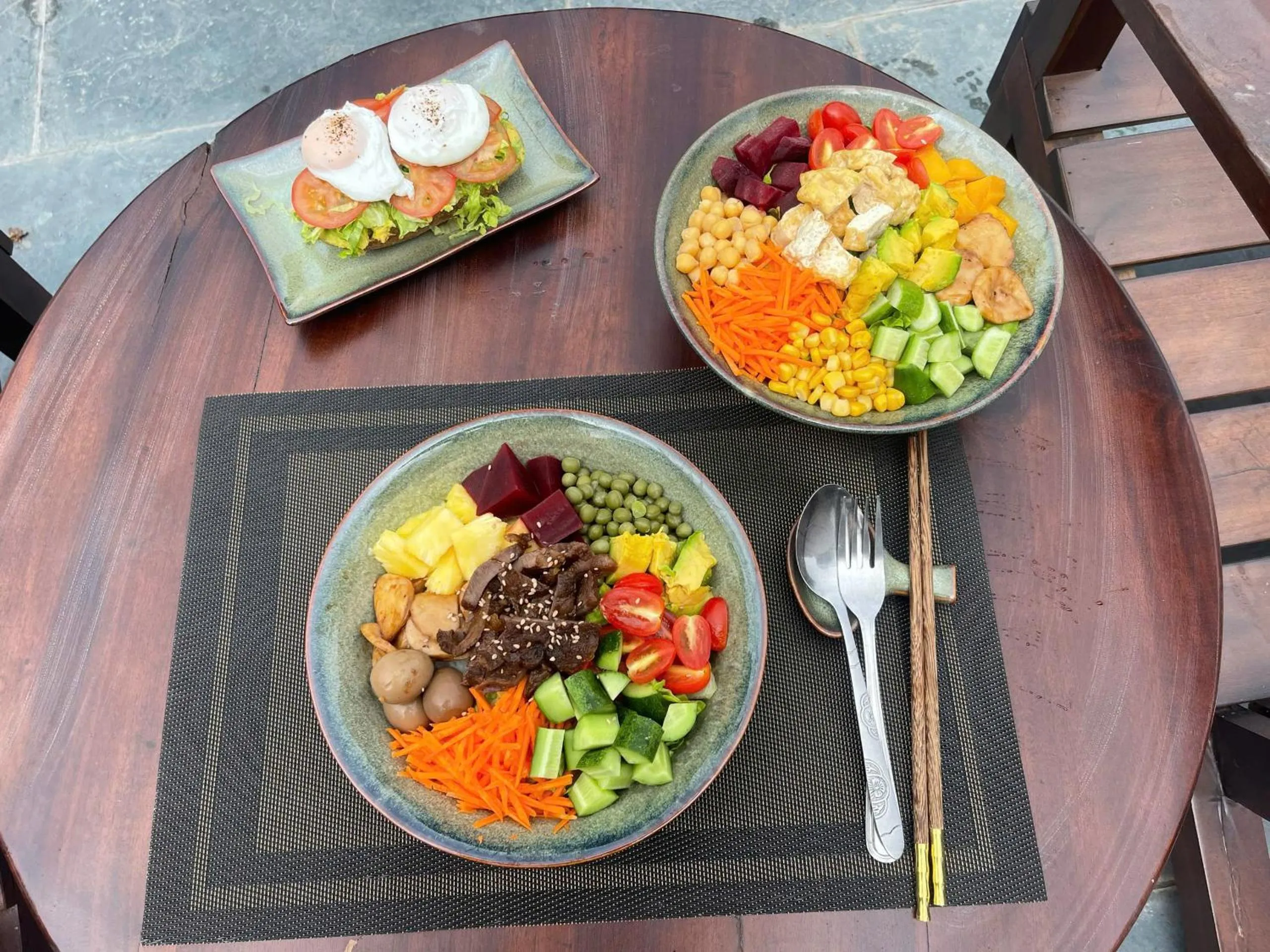 Food and drinks in Tam Coc Mountain View Homestay