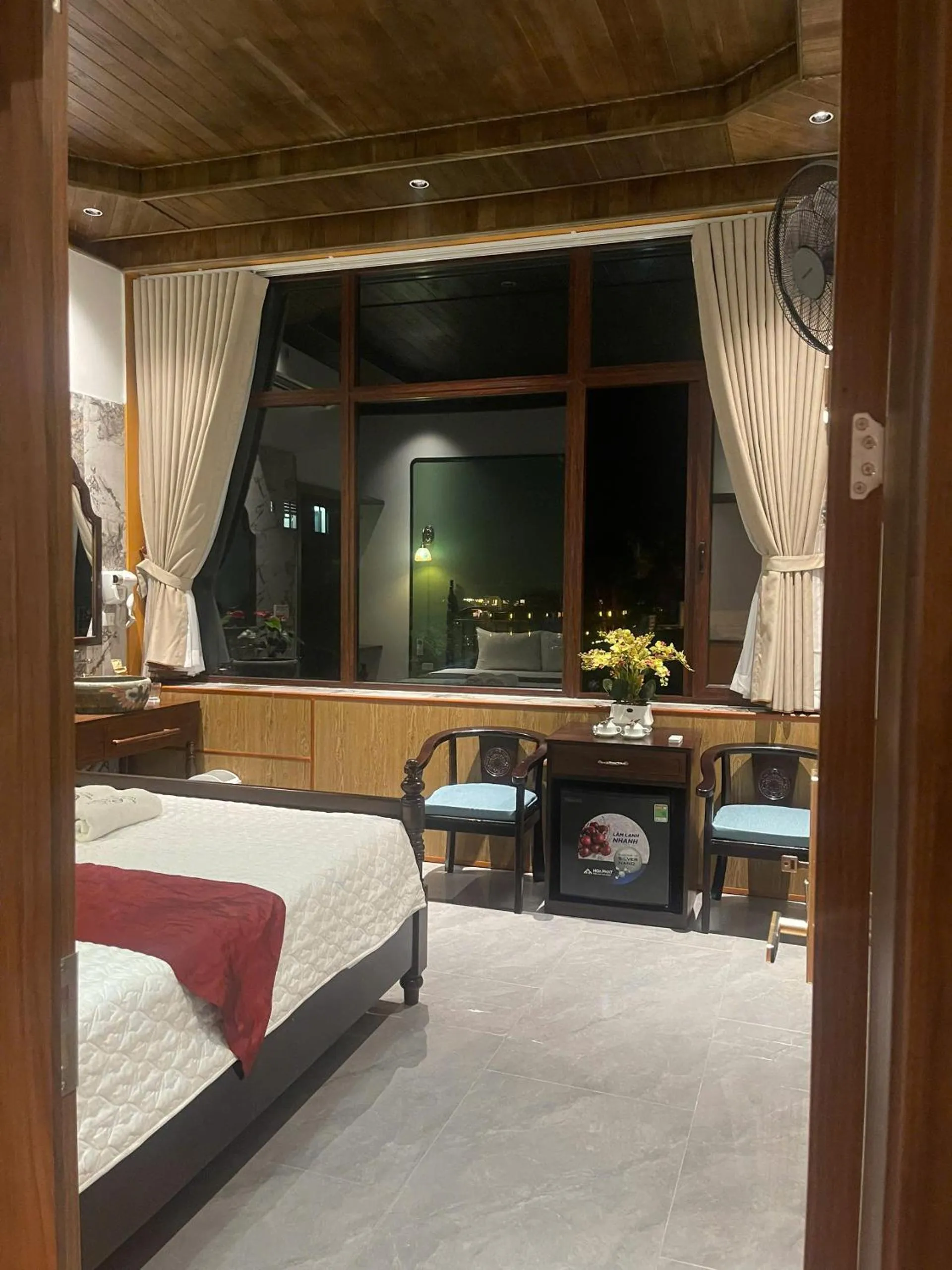 Bedroom, Bed in Tam Coc Mountain View Homestay