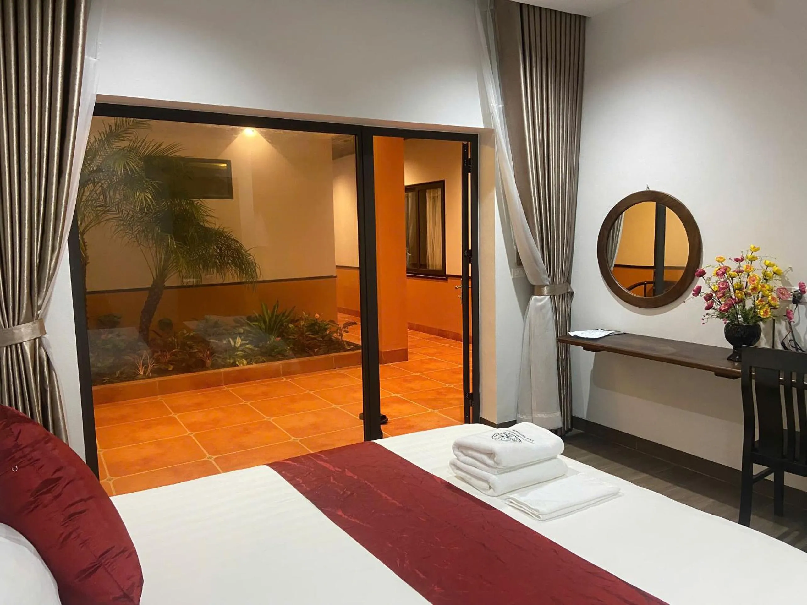 Bedroom, Bed in Tam Coc Mountain View Homestay