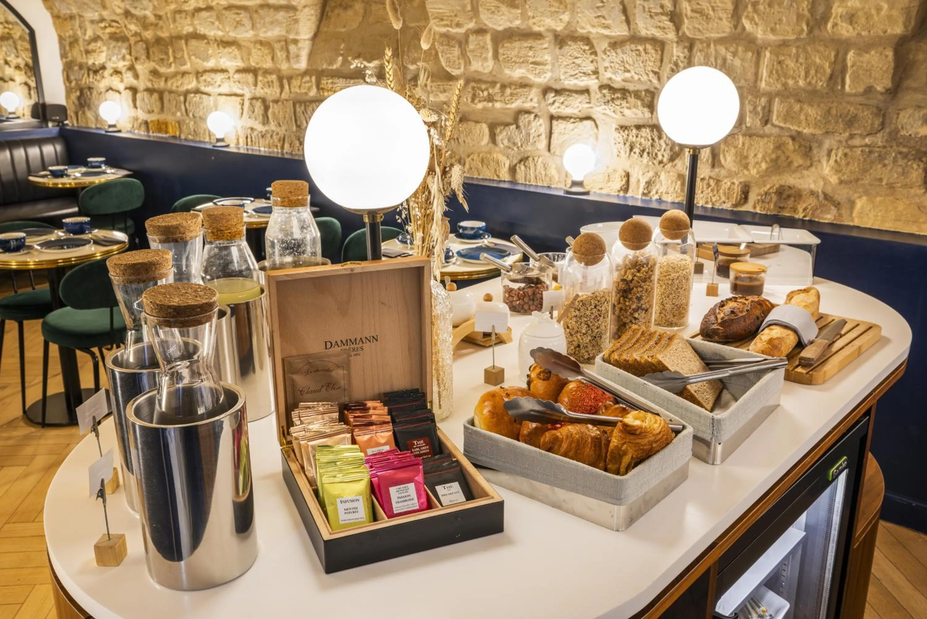 Buffet breakfast in Hotel Rendez-Vous Batignolles