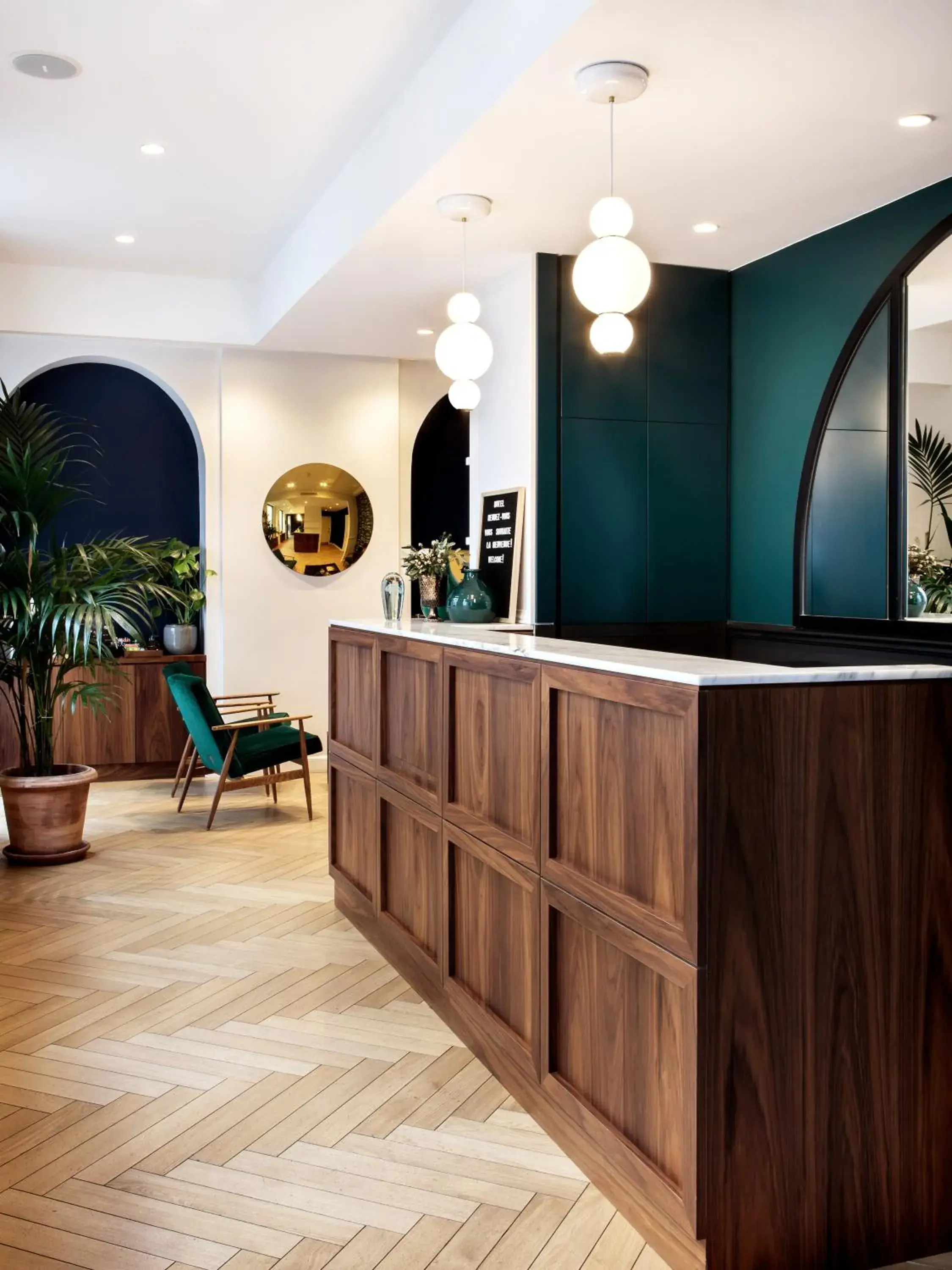 Lobby or reception in Hotel Rendez-Vous Batignolles Lobby or reception in Hotel Rendez-Vous Batignolles