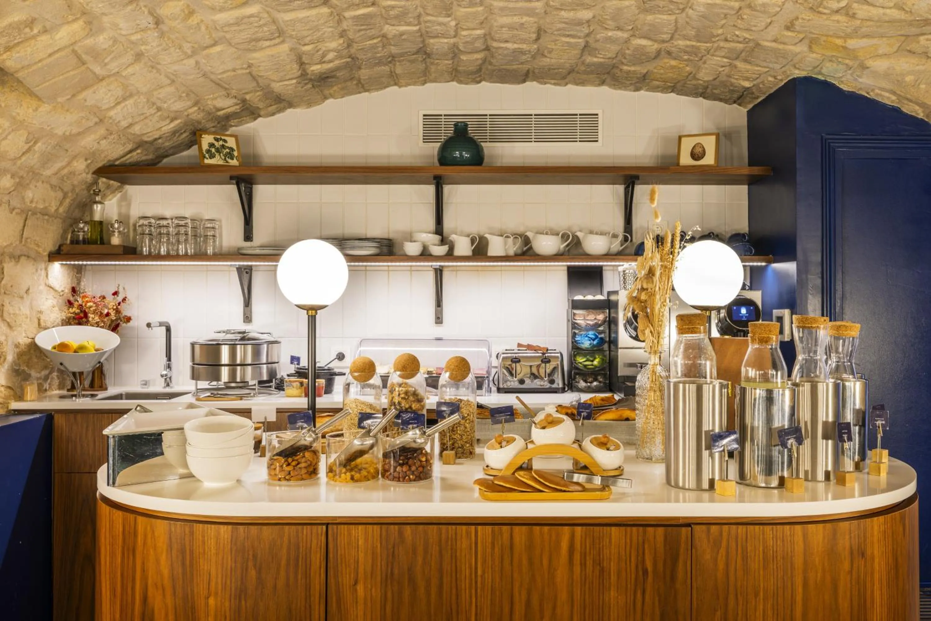 Buffet breakfast in Hotel Rendez-Vous Batignolles