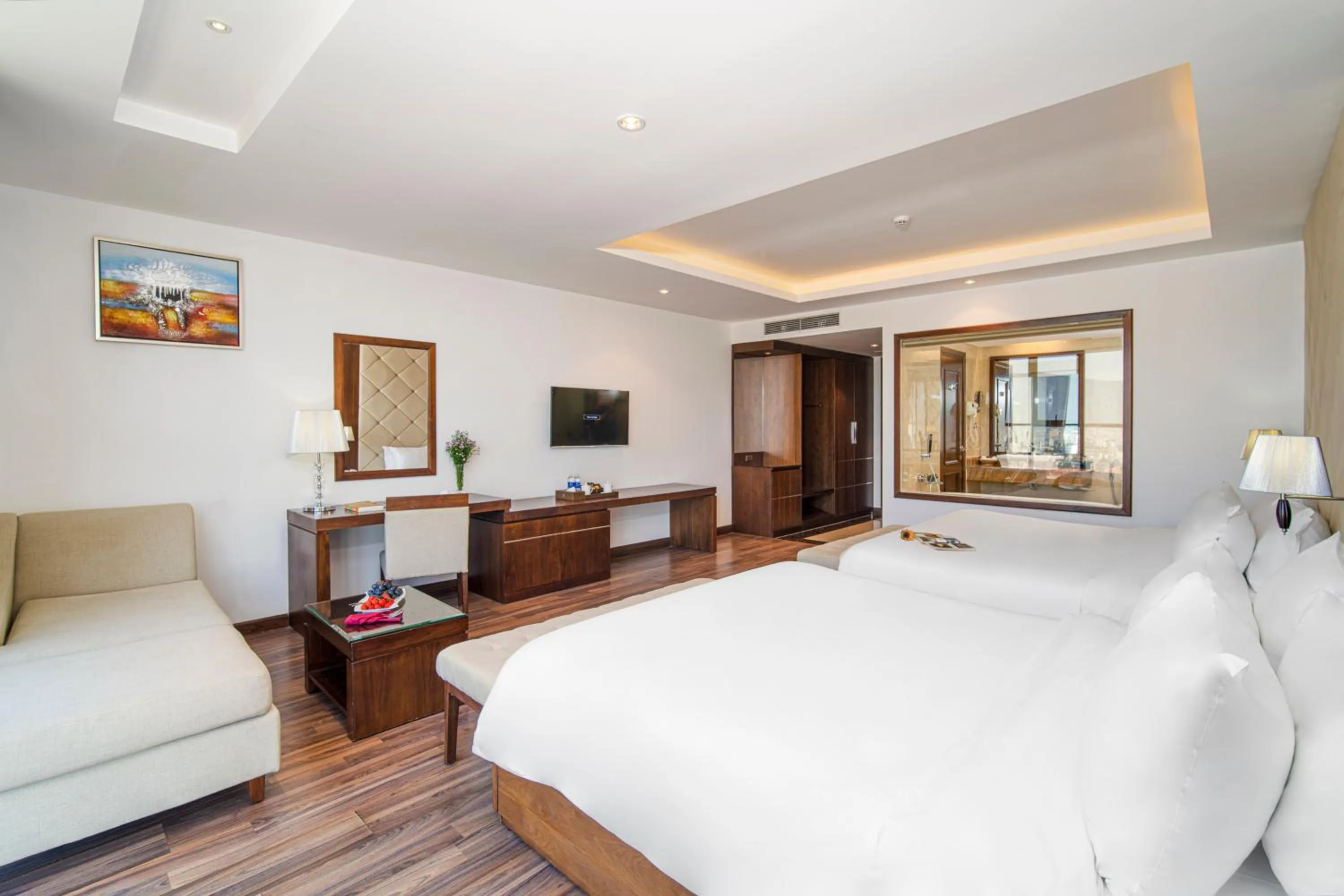 Bed in Luxtery Hotel