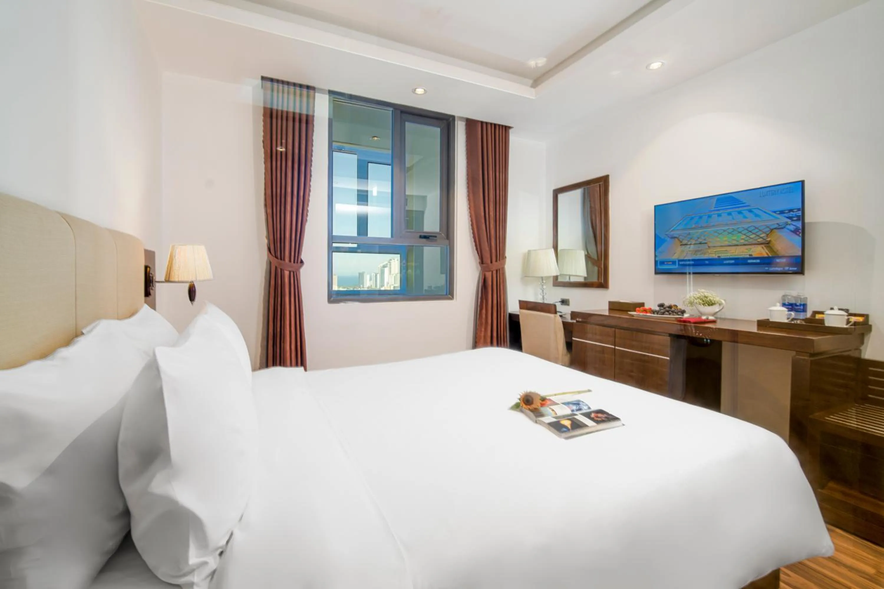 Bed in Luxtery Hotel