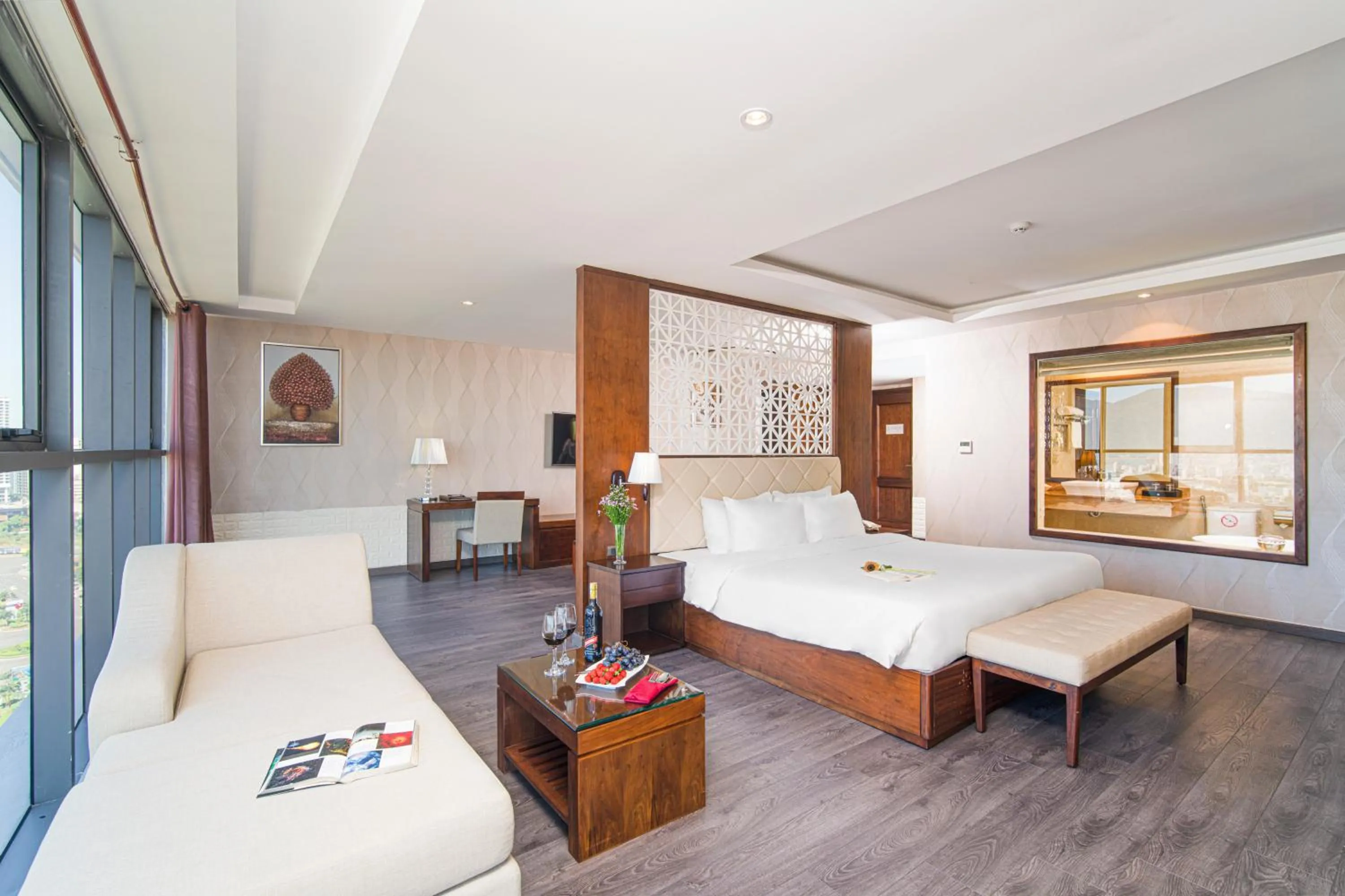 Bed in Luxtery Hotel