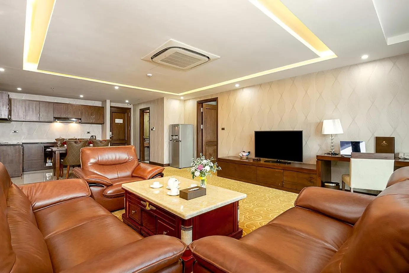 Living room in Luxtery Hotel