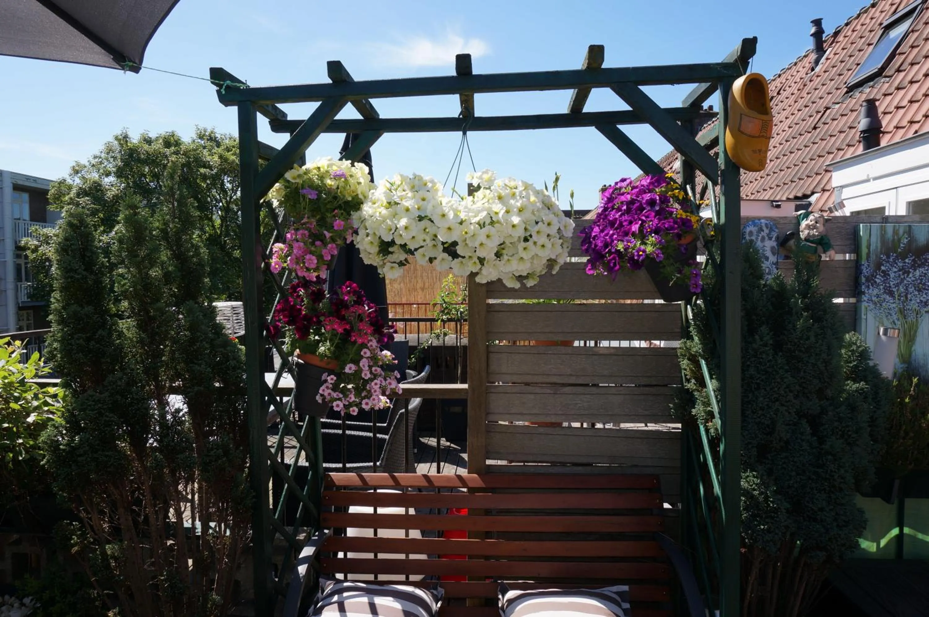 Balcony/Terrace in Amsterdam Roof Terrace B&B