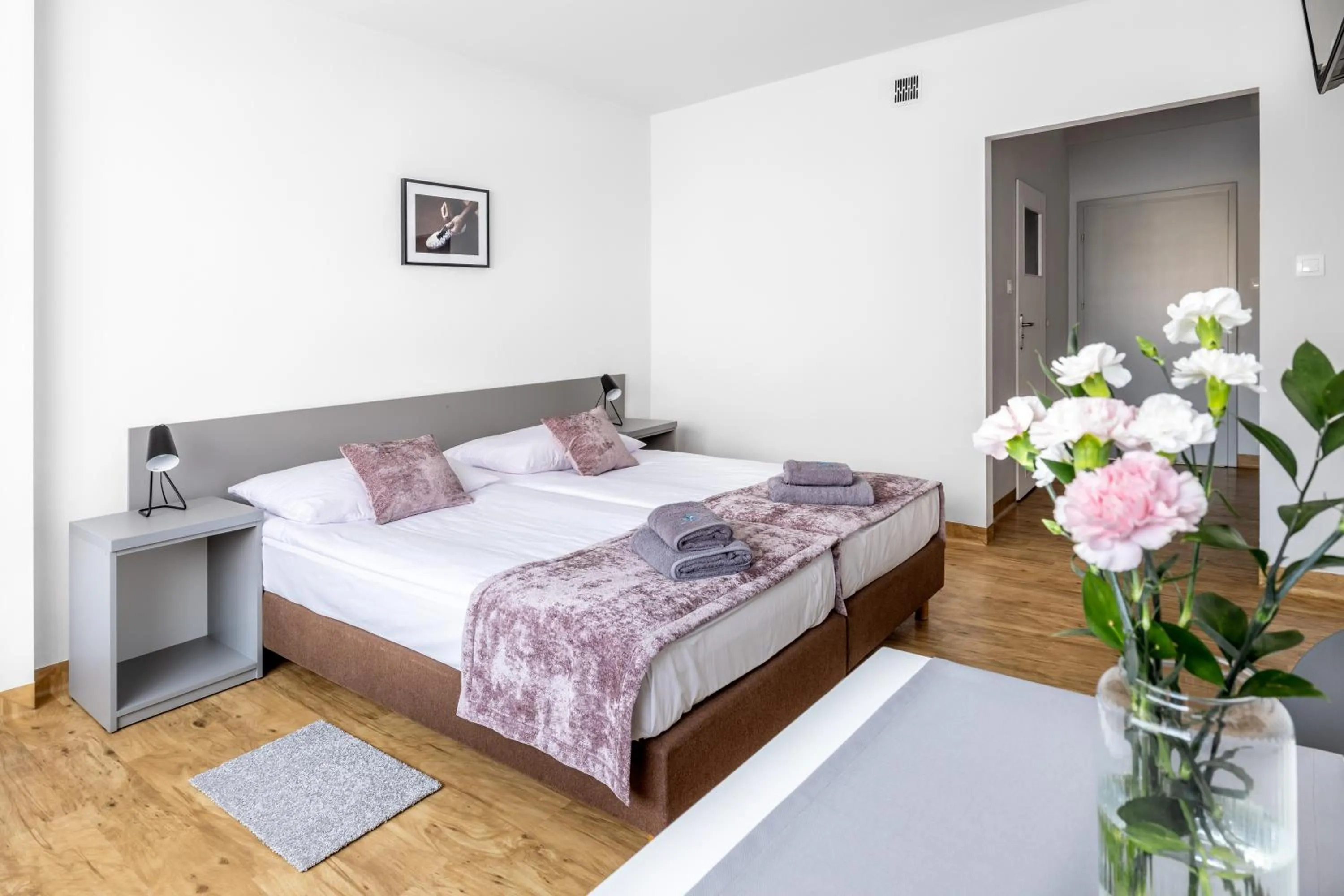 Bed in Sport Hotel
