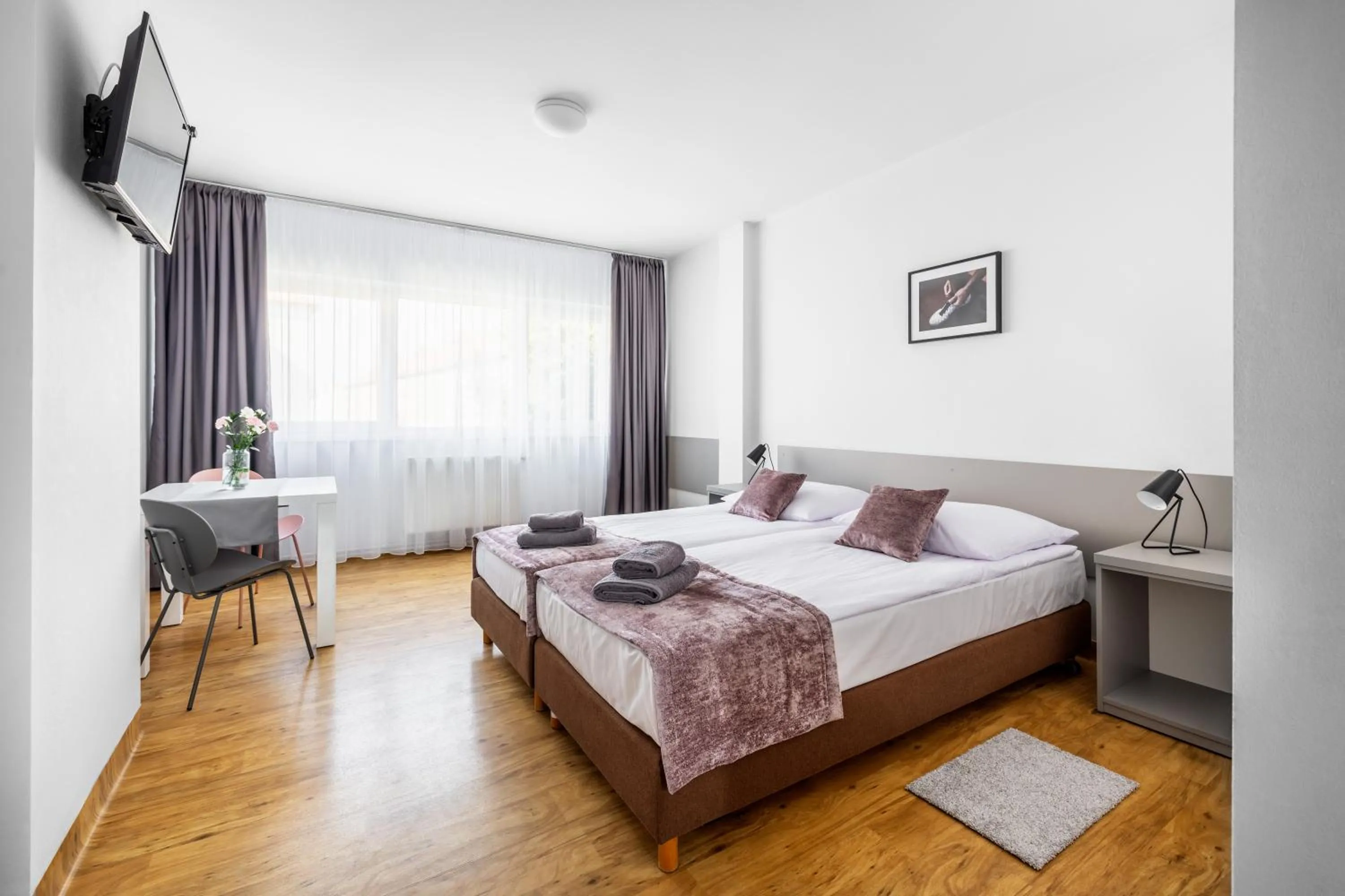 Bed in Sport Hotel