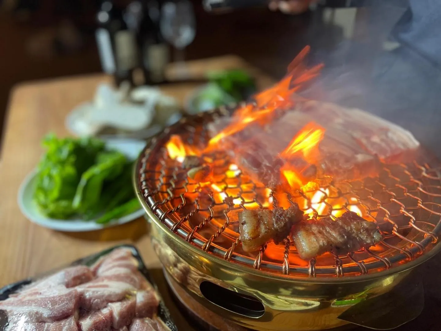 BBQ facilities in Grim Resort