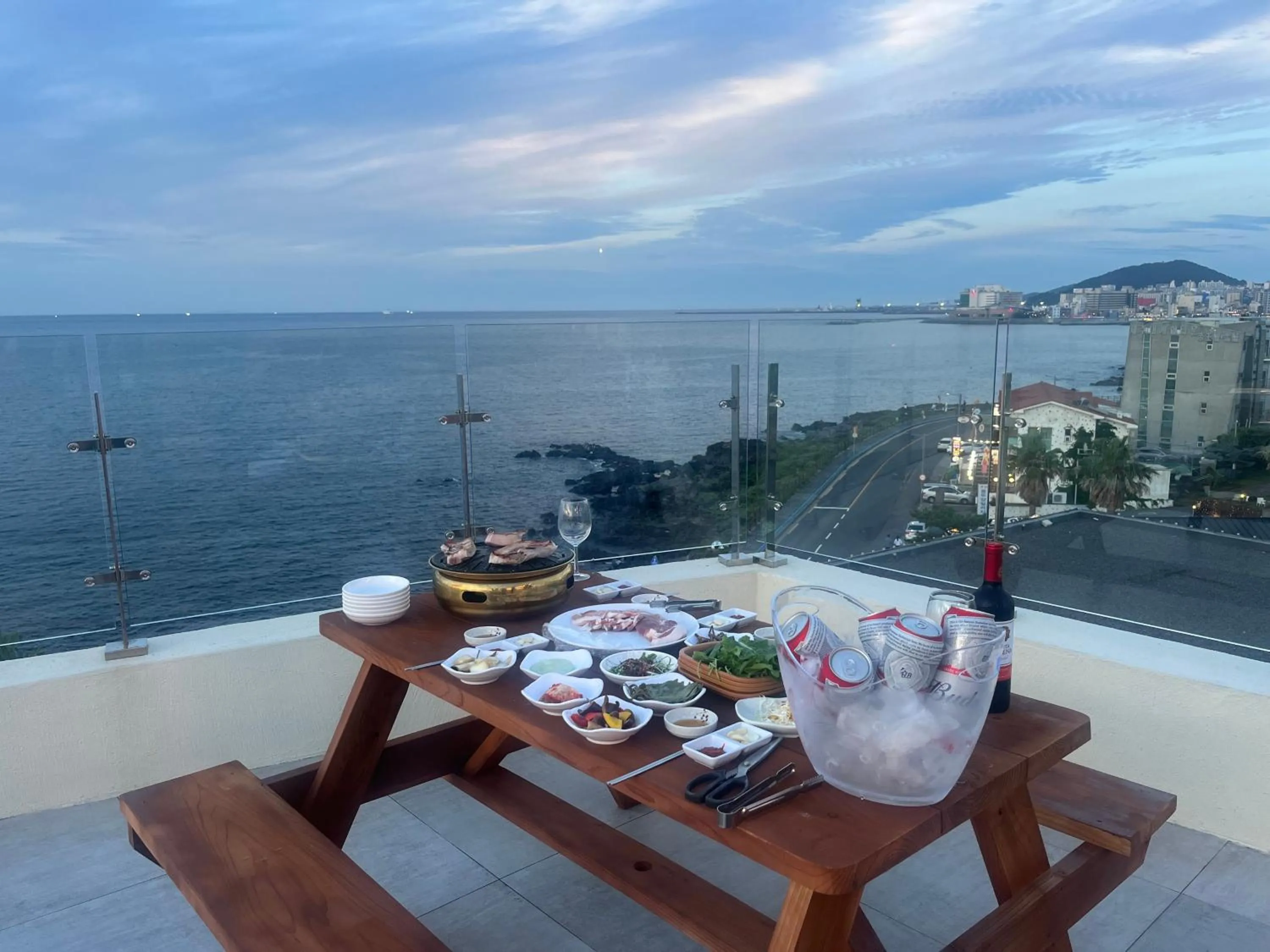 BBQ facilities in Grim Resort