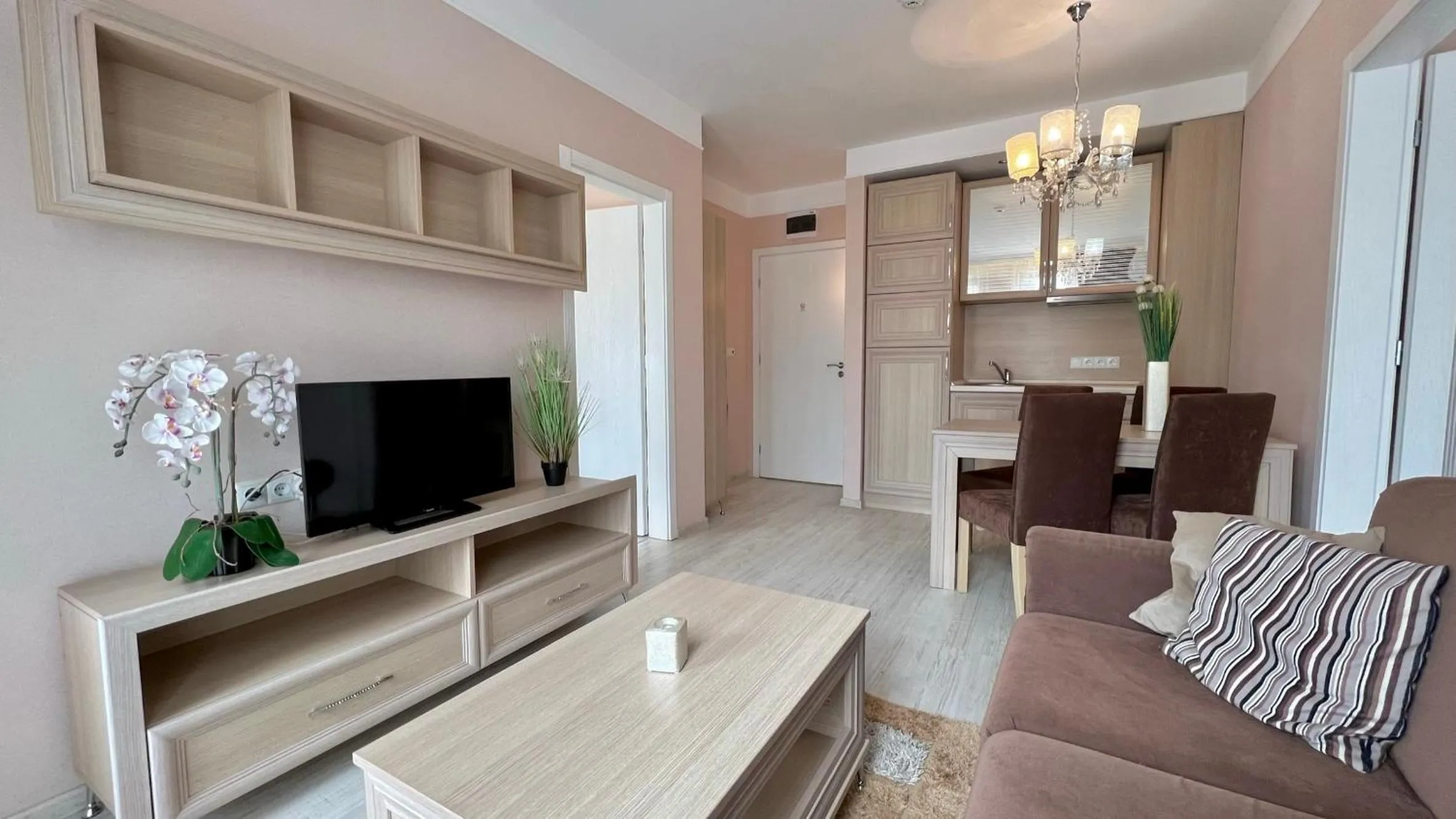 Seating area in Bratanov Harmony Suites Dream Island Apartments