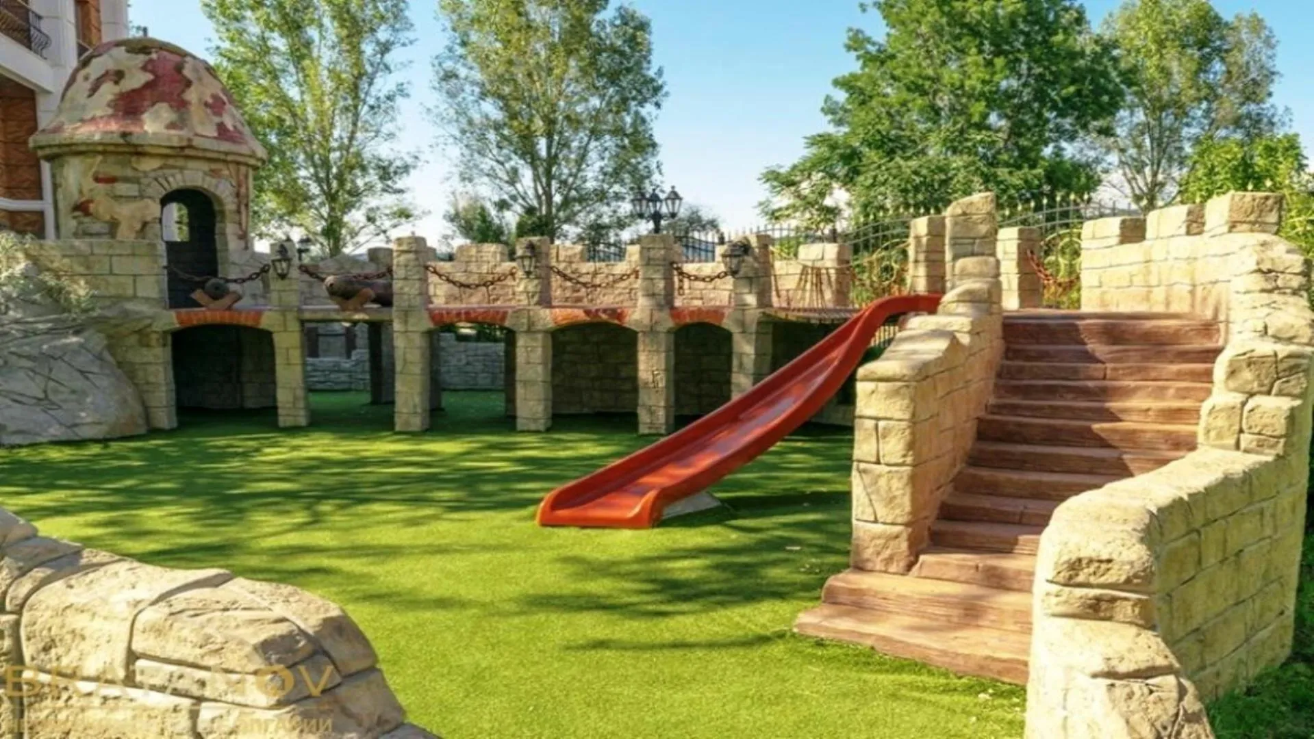 Children play ground in Bratanov Harmony Suites Dream Island Apartments