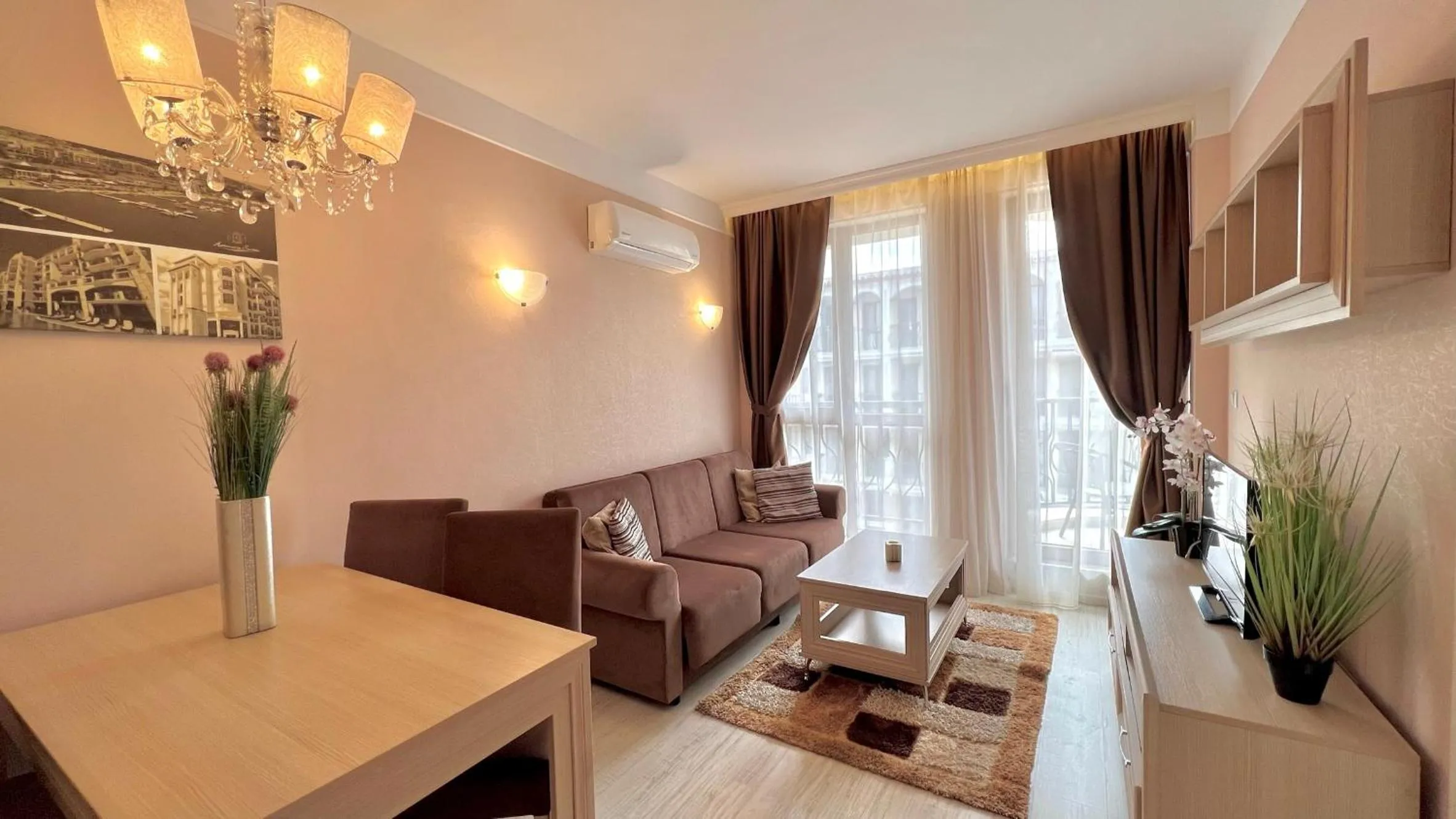 Living room in Bratanov Harmony Suites Dream Island Apartments