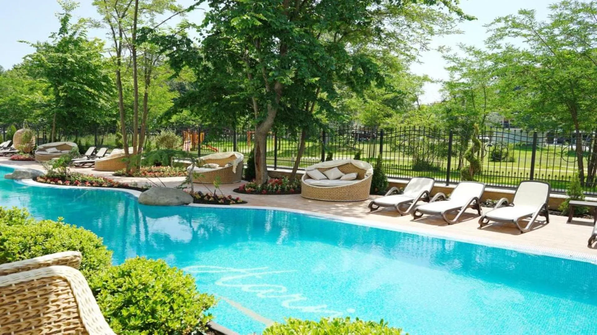 Swimming pool in Bratanov Harmony Suites Dream Island Apartments