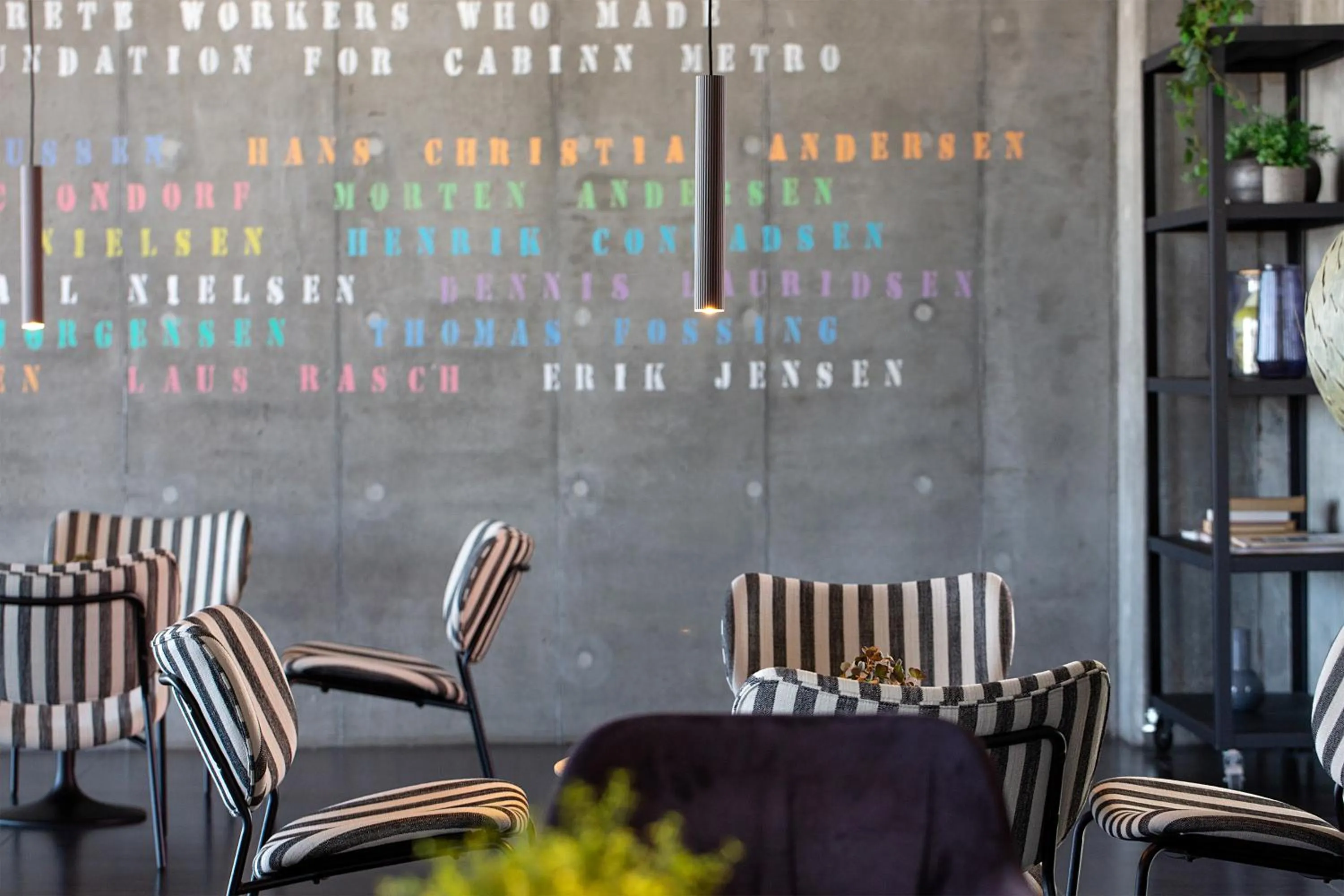 Communal lounge/ TV room in Cabinn Metro