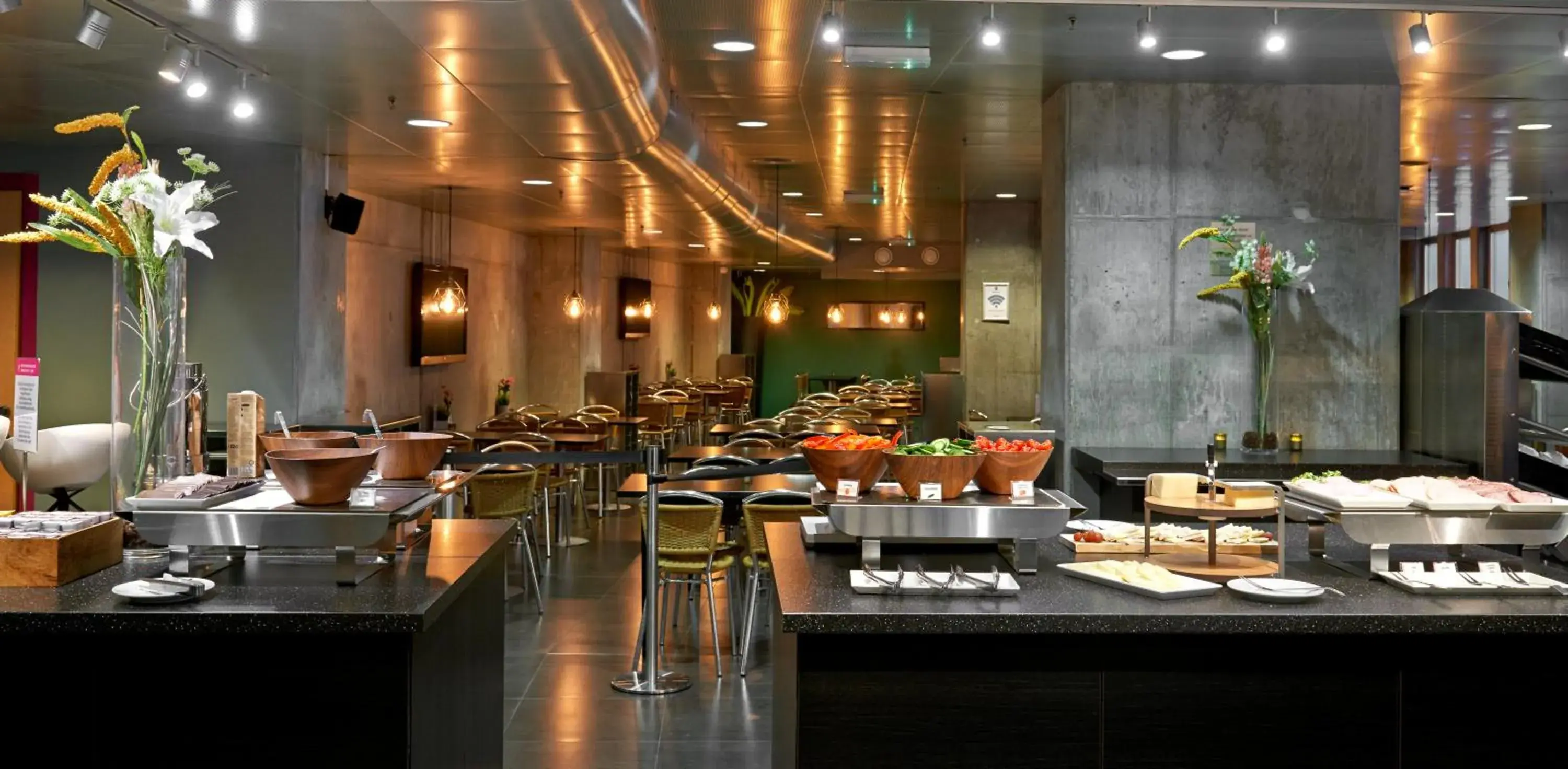 Food close-up in Cabinn Metro Food close-up in Cabinn Metro