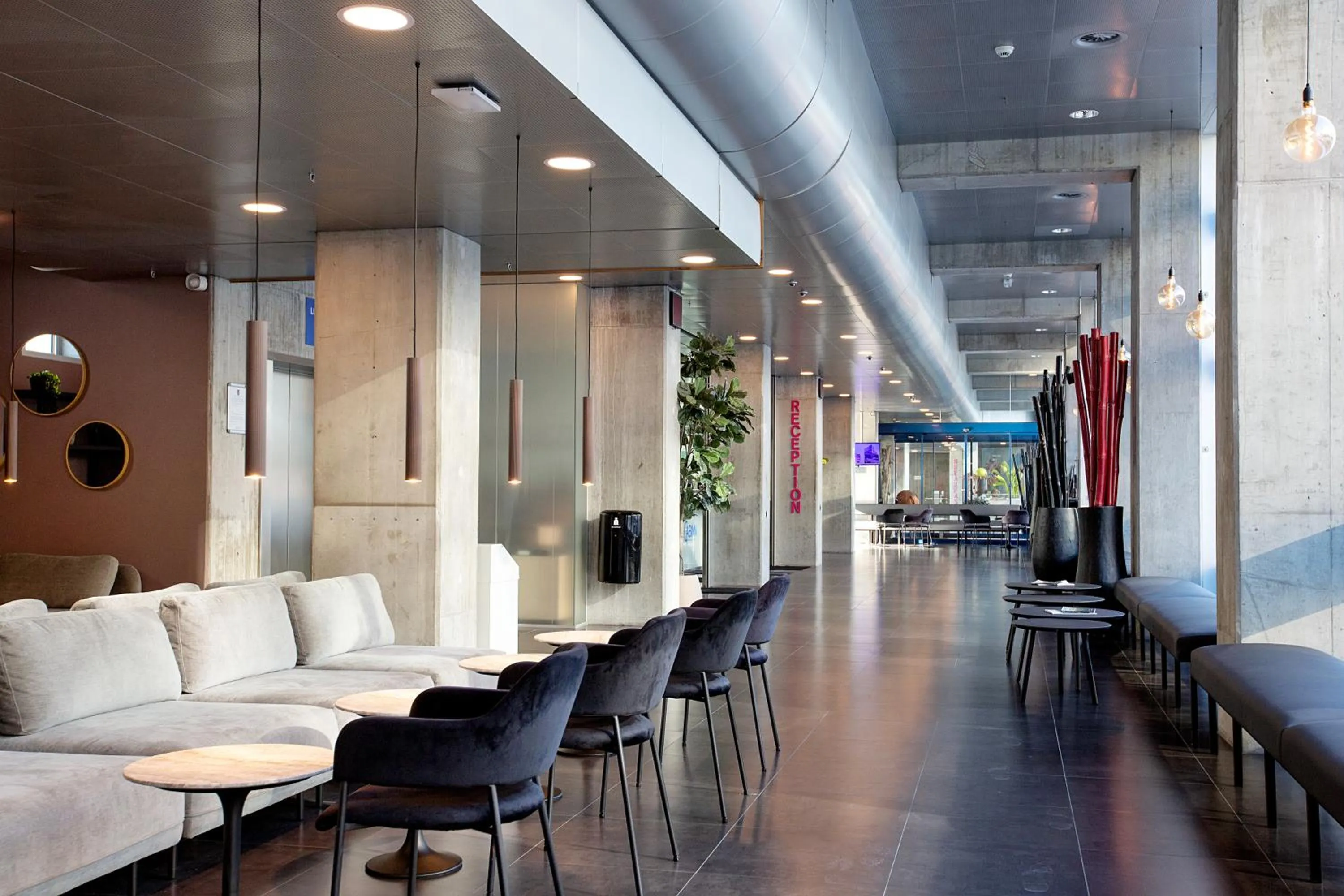 Lobby or reception in Cabinn Metro