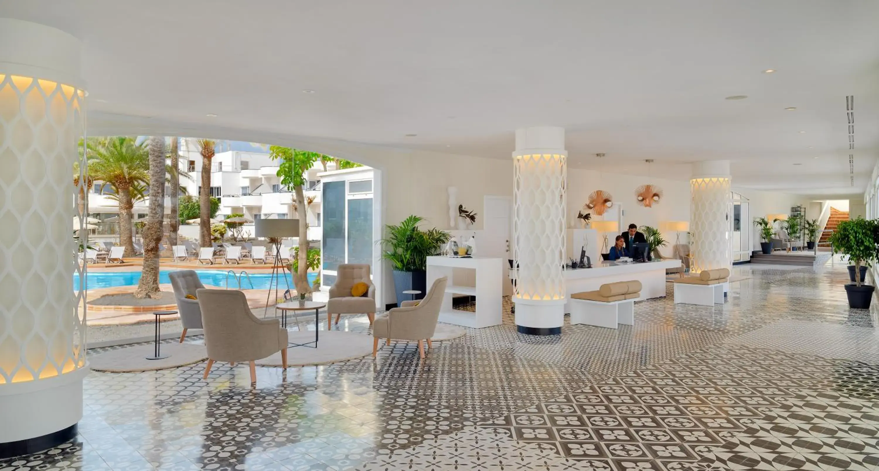 Lobby or reception in H10 Ocean Dunas - Adults Only Lobby or reception in H10 Ocean Dunas - Adults Only