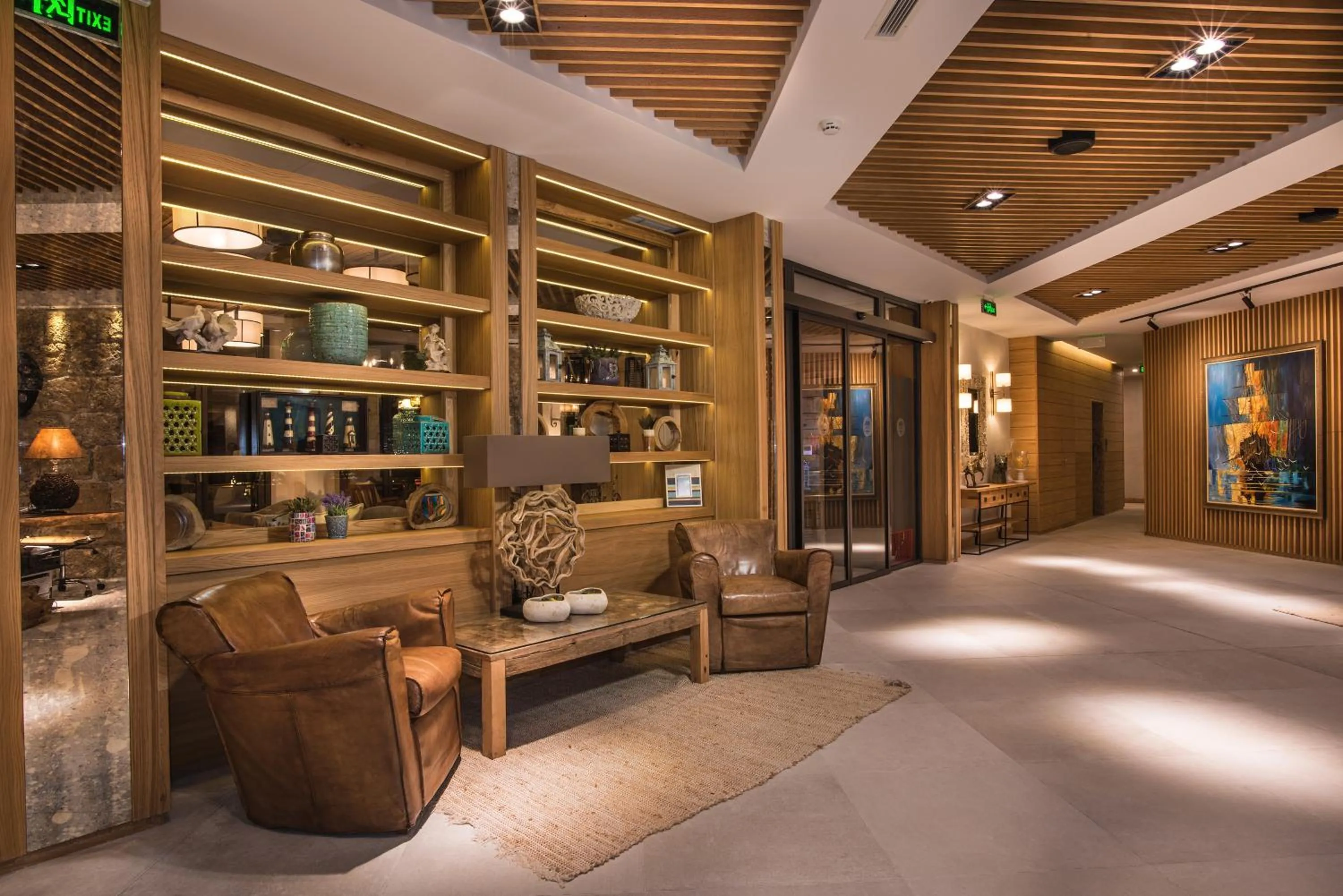 Lobby or reception in Blu Bay Hotel Sozopol