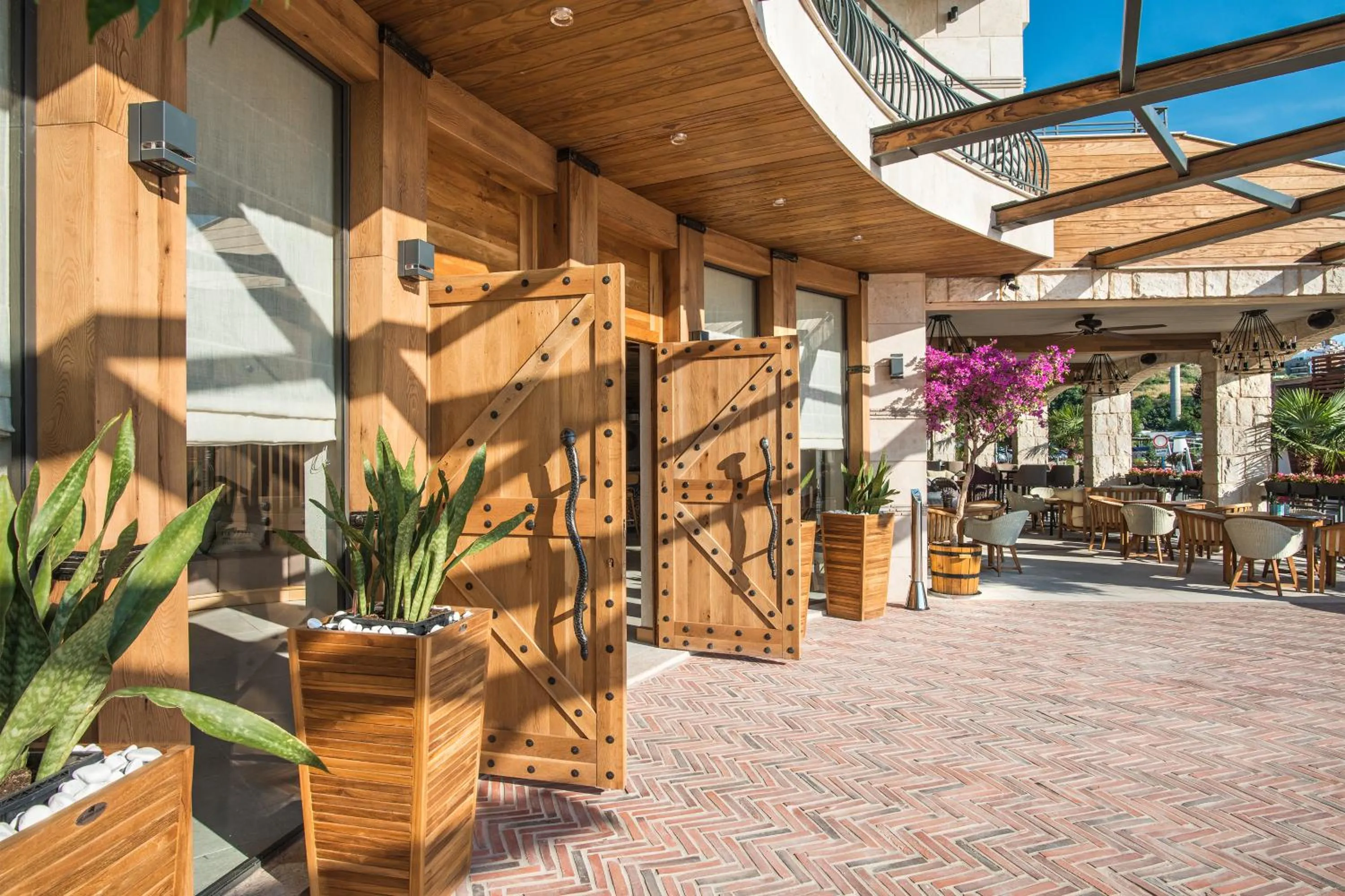 Property building in Blu Bay Hotel Sozopol