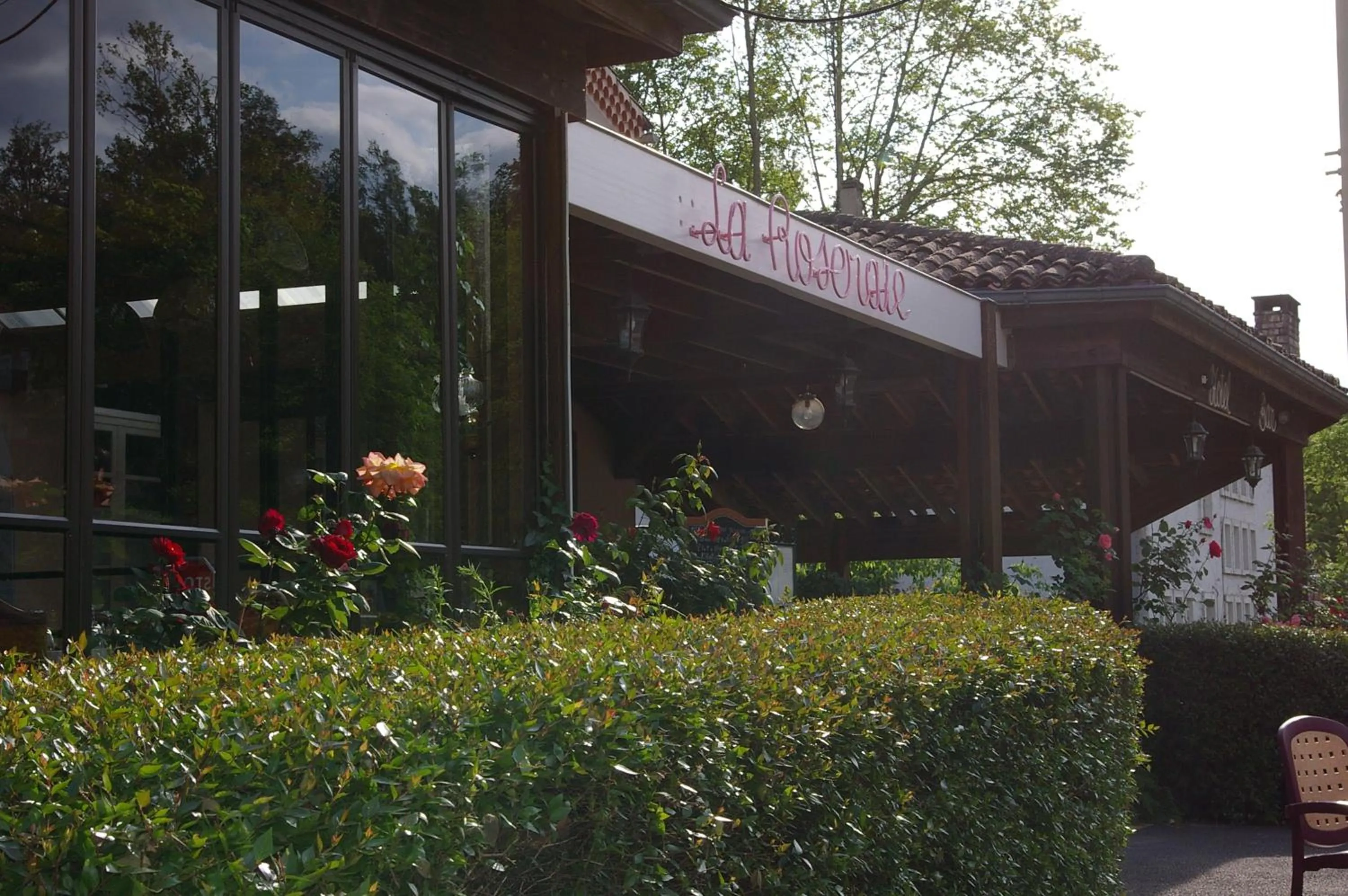 Balcony/Terrace in Hostellerie de La Roseraie