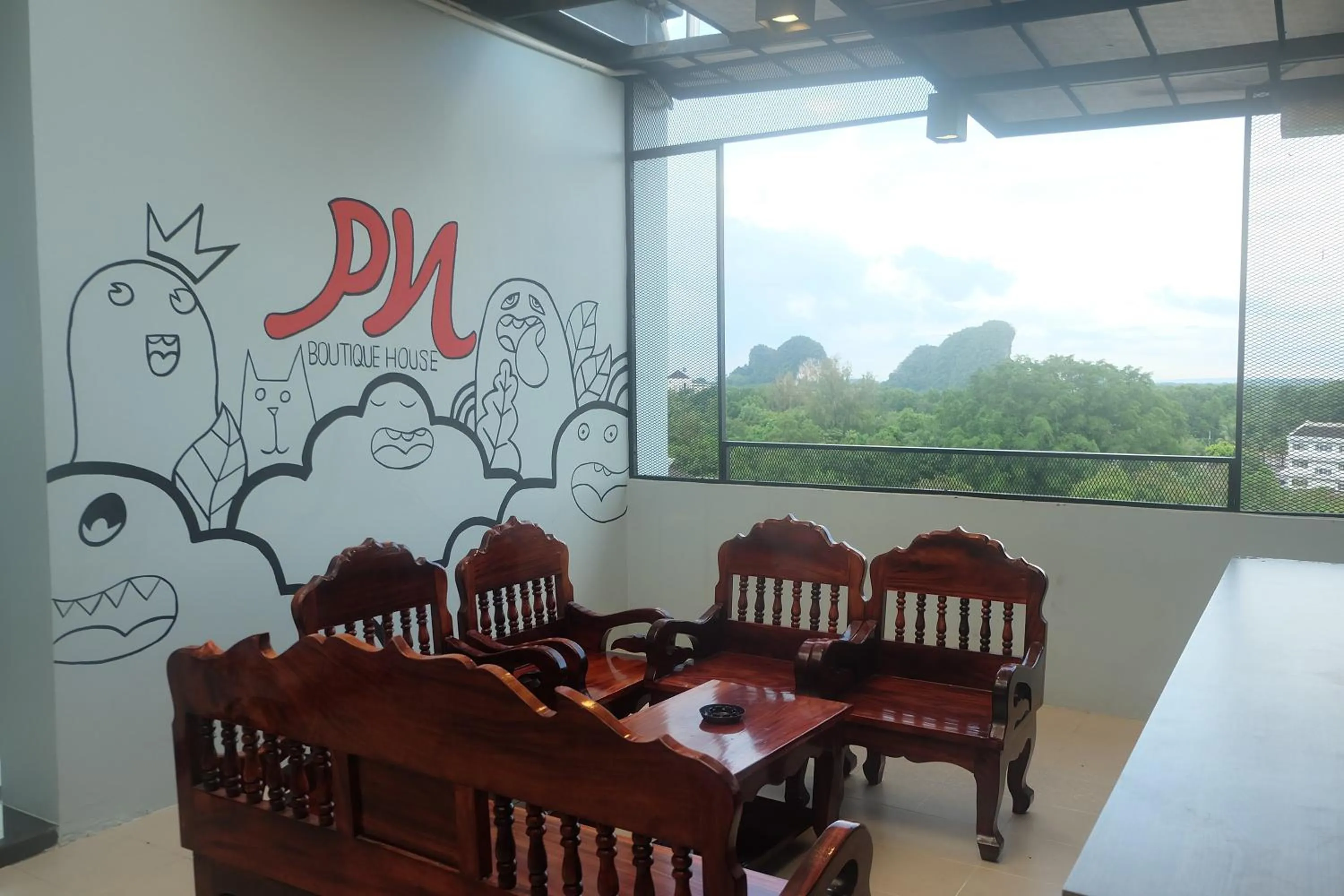 Seating area in Krabi P.N. Boutique House