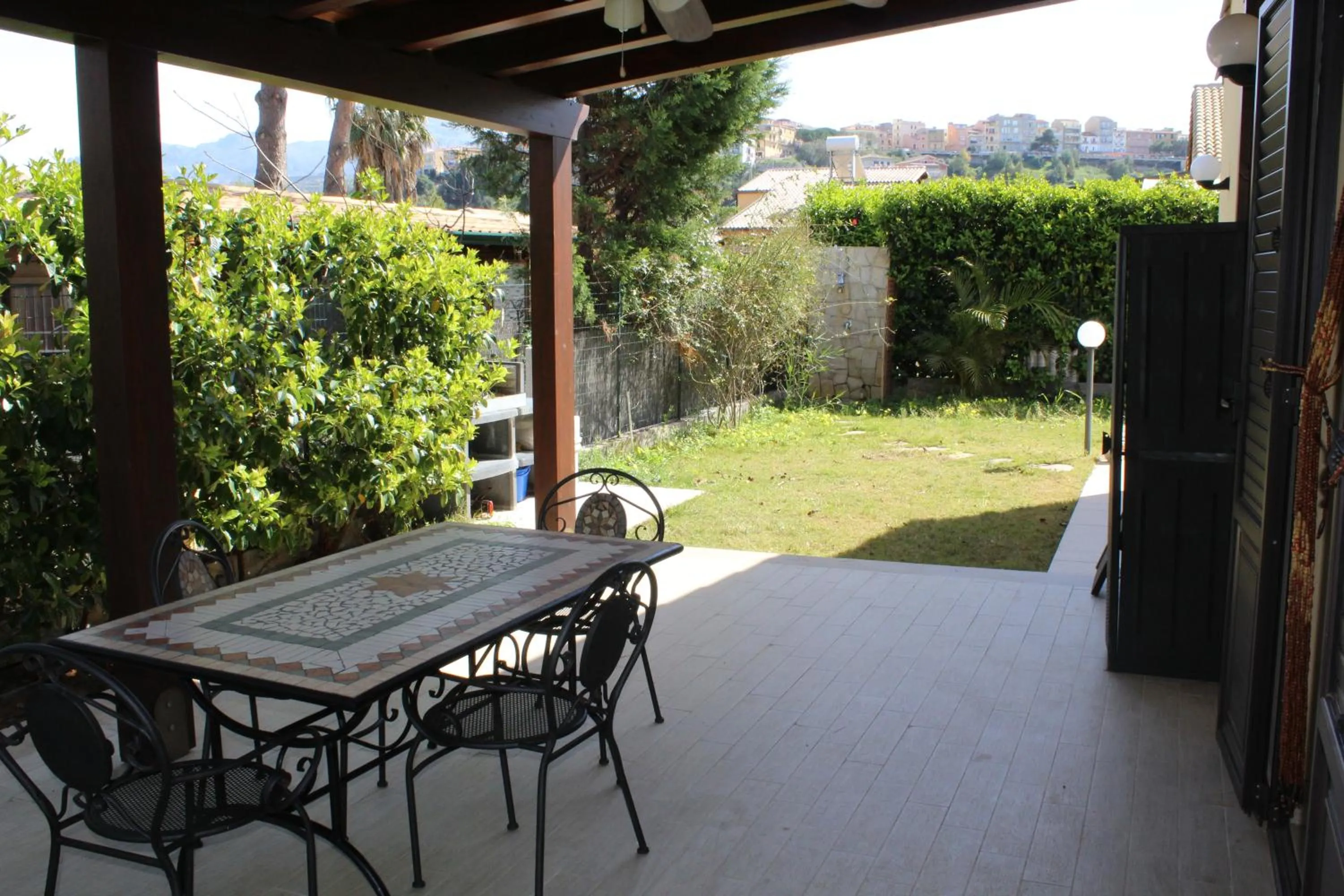 BBQ facilities in Casa Vacanze Roccella Beach