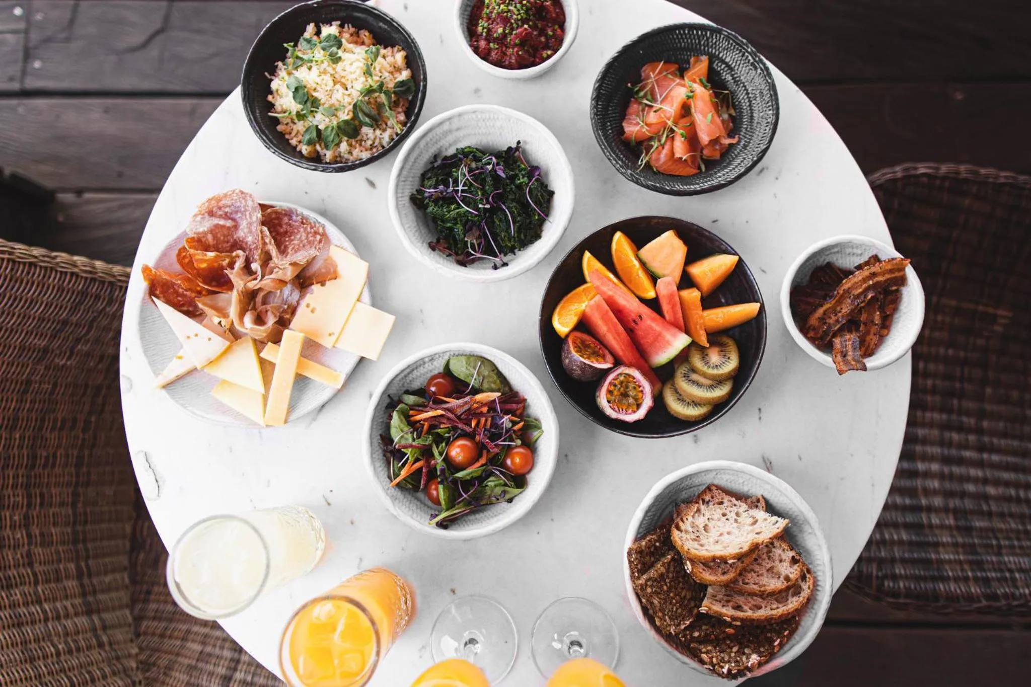 Breakfast in Manon Les Suites Guldsmeden