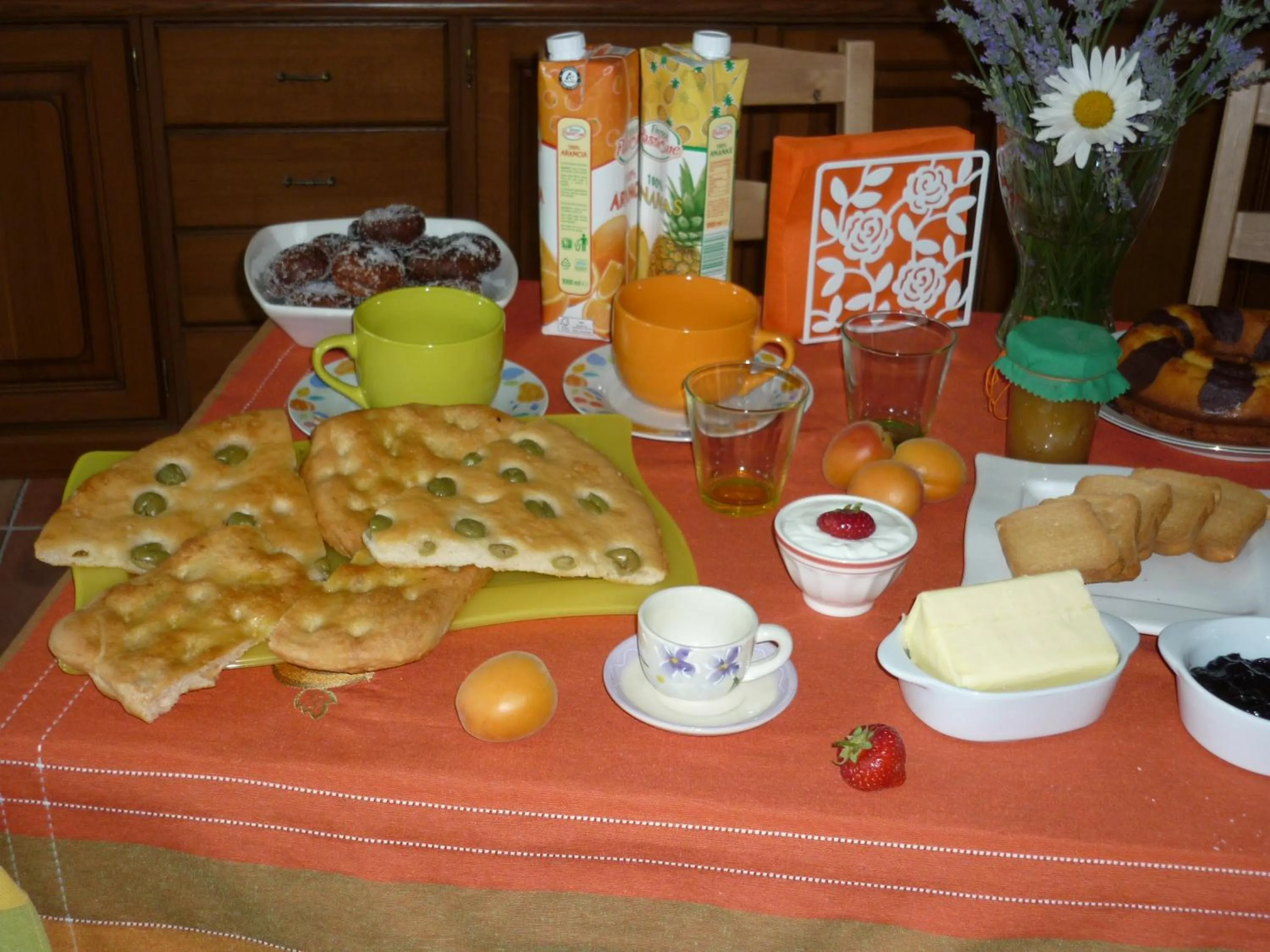 Food and drinks in Il Poggio di Traverde