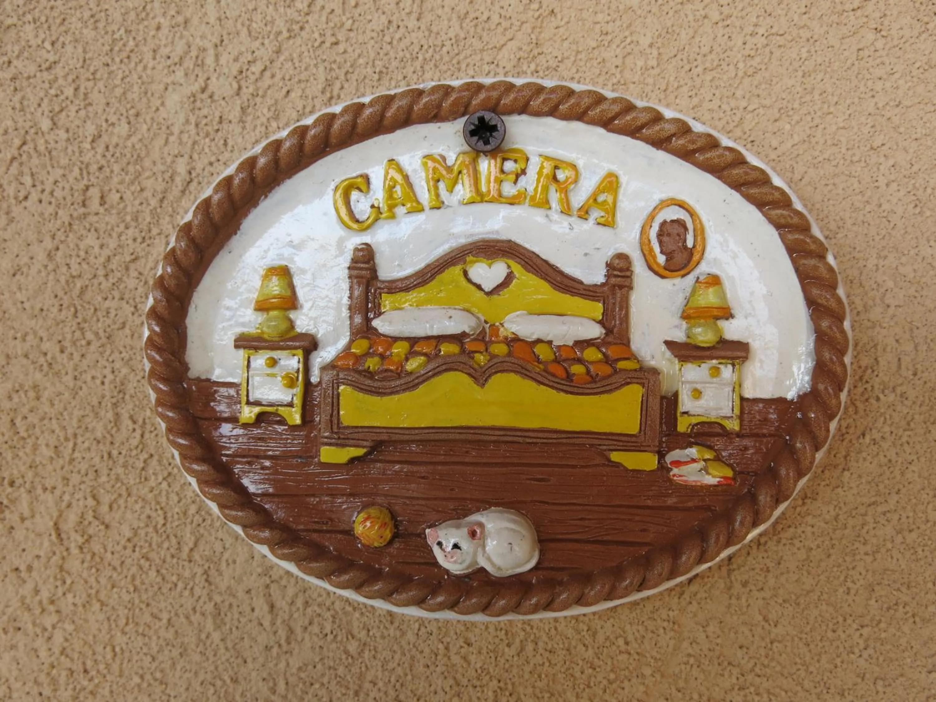 Decorative detail in Il Poggio di Traverde