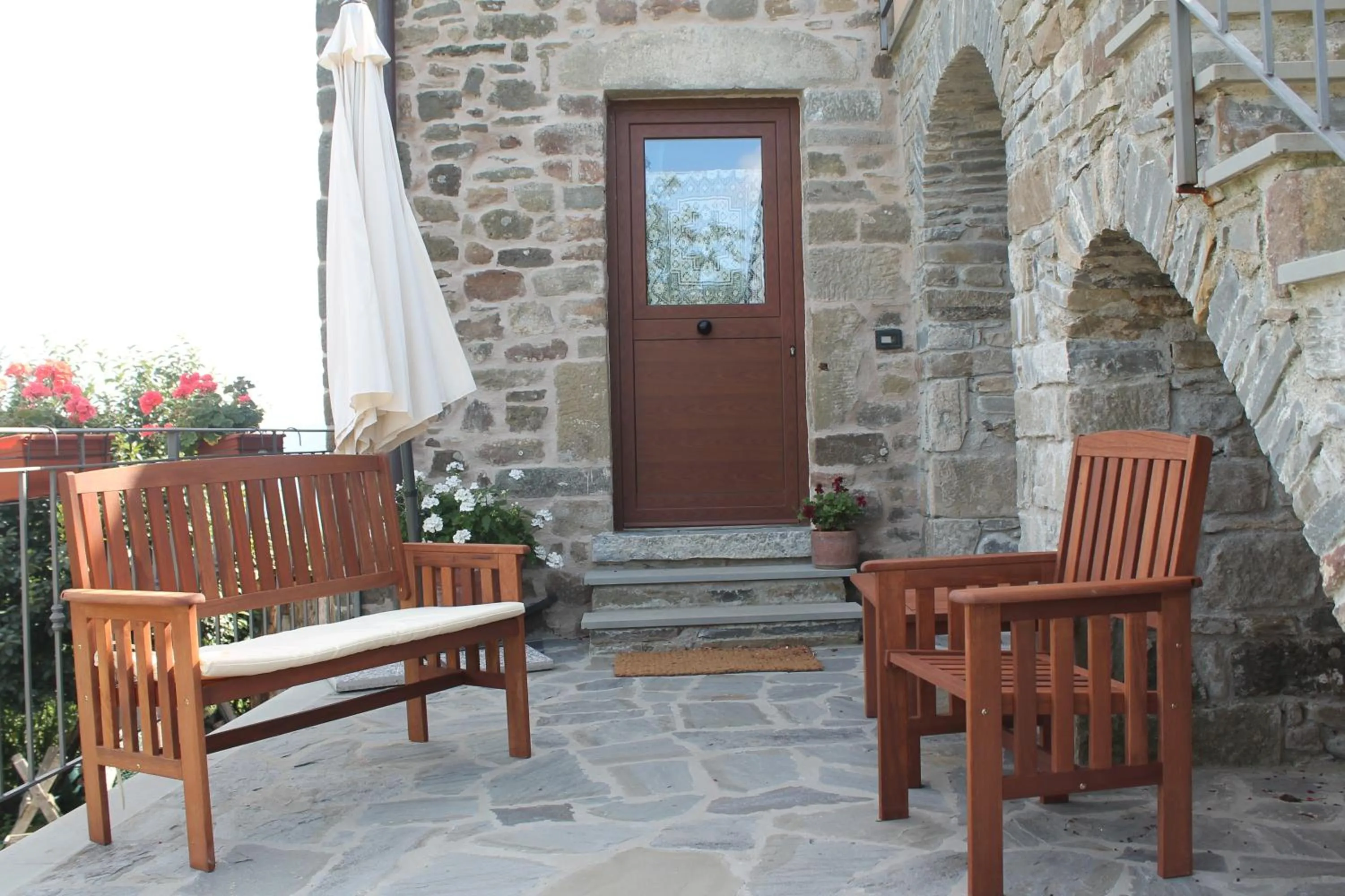 Facade/entrance in Il Poggio di Traverde