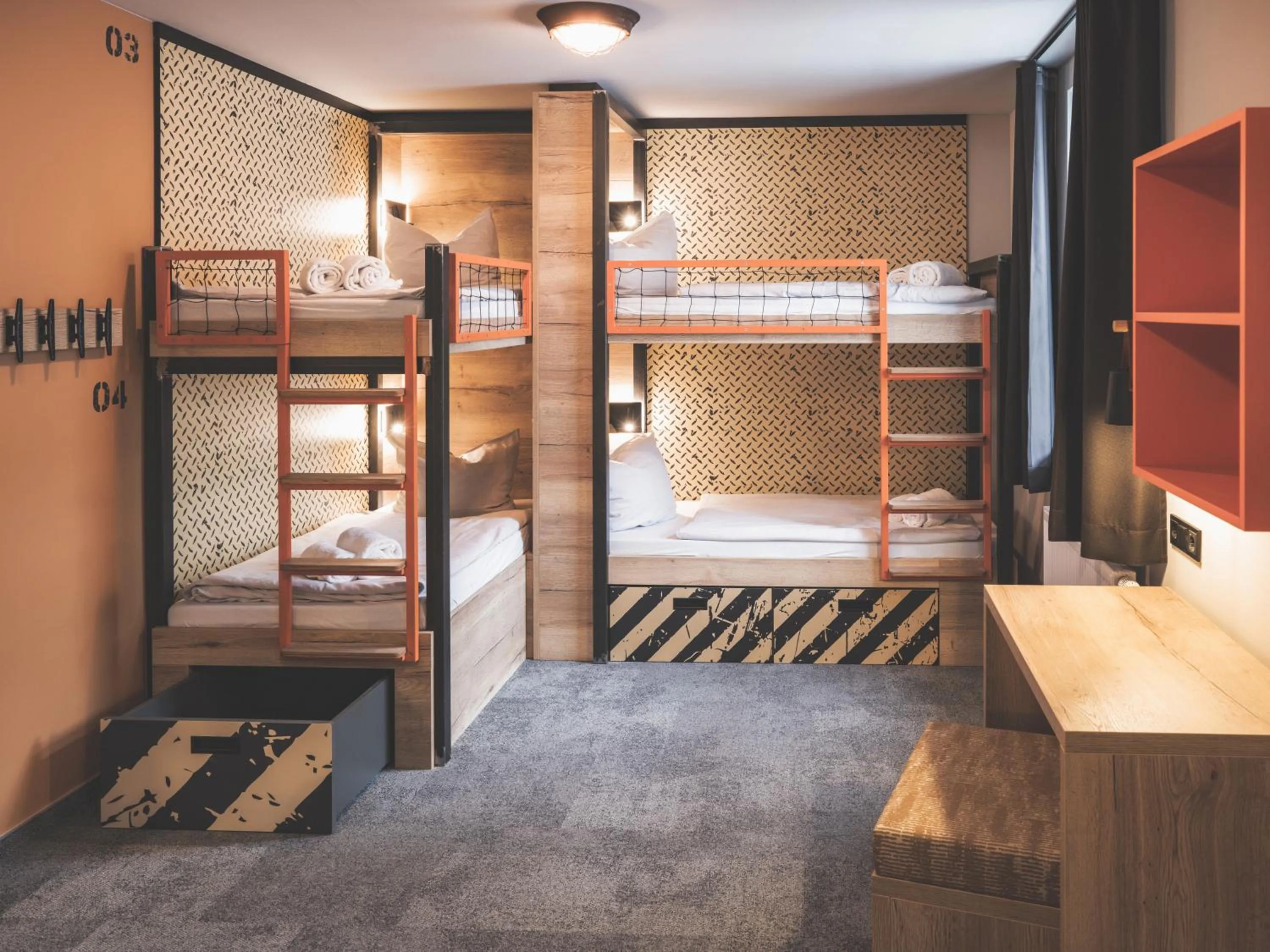 Bed in Jugendherberge Bremen