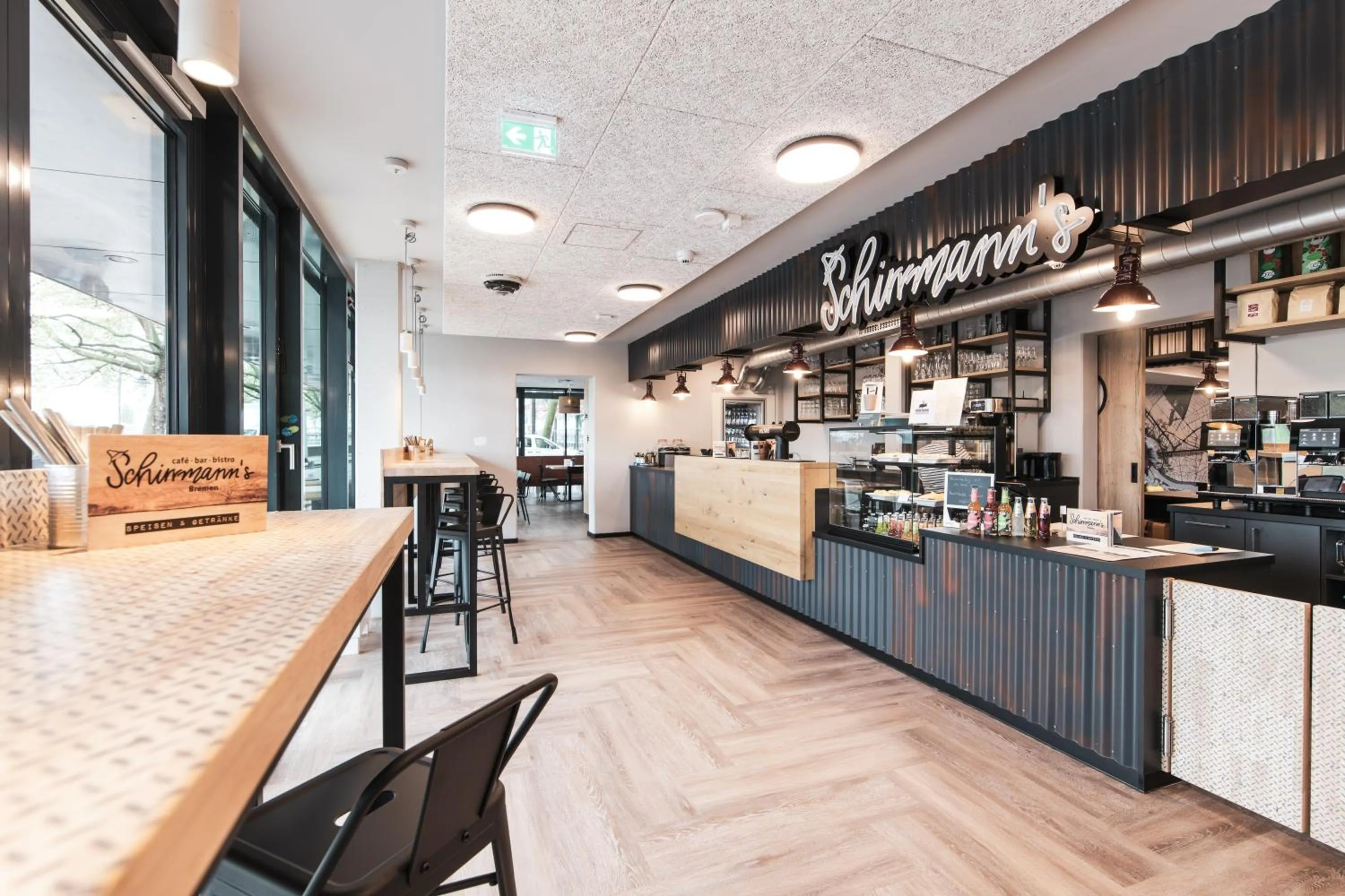 Lounge or bar in Jugendherberge Bremen