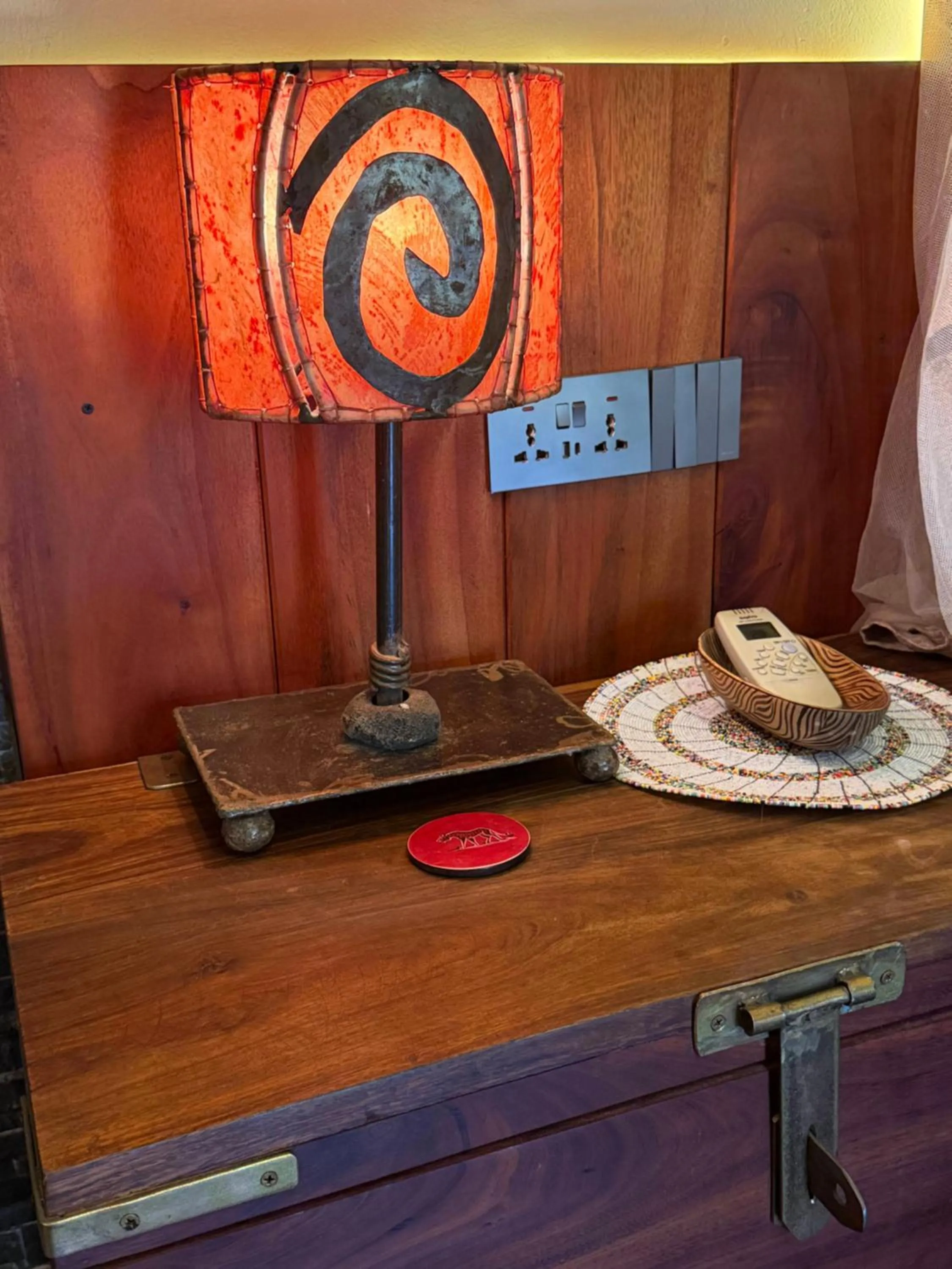 Decorative detail in Ameg Lodge Kilimanjaro