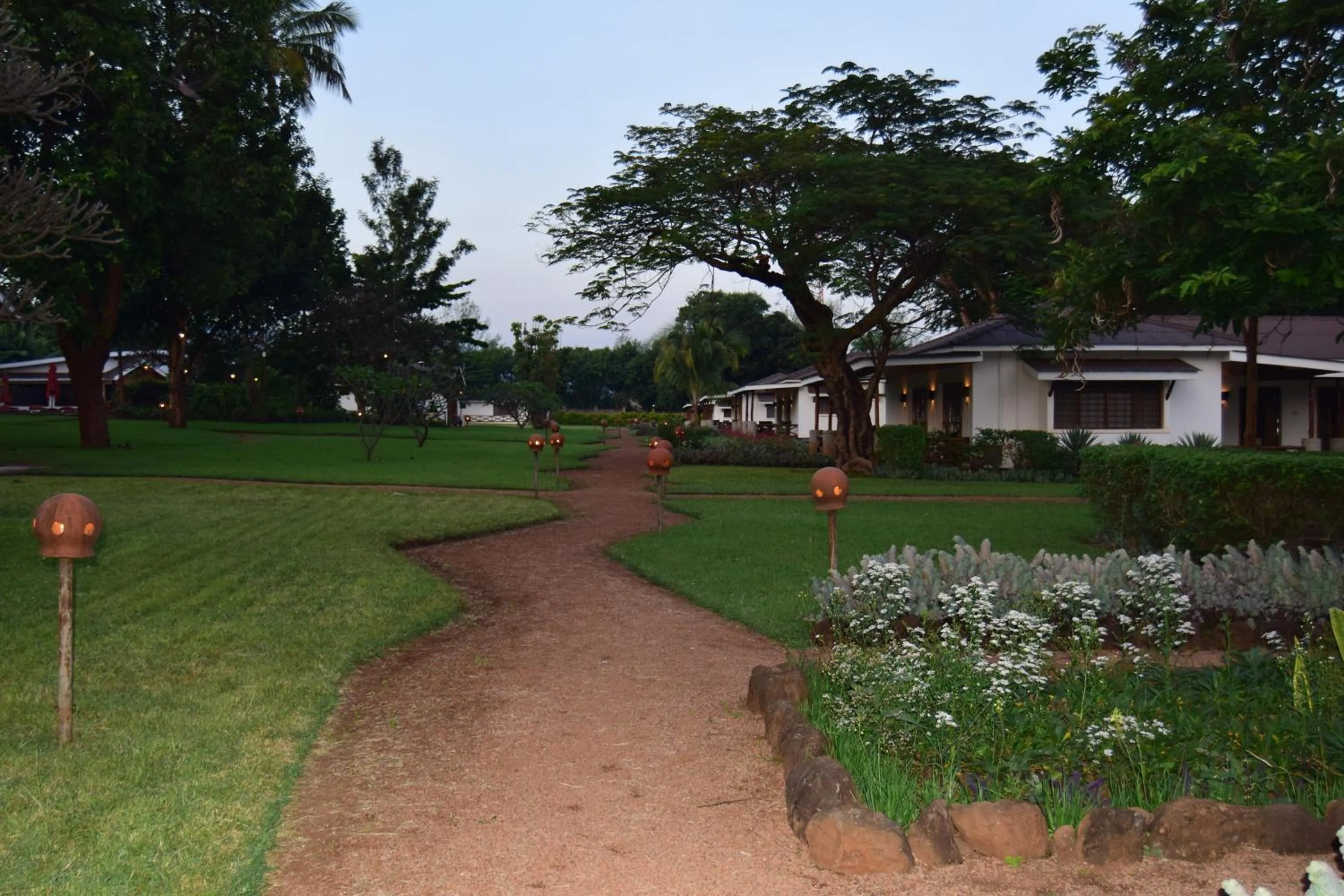 Garden in Ameg Lodge Kilimanjaro