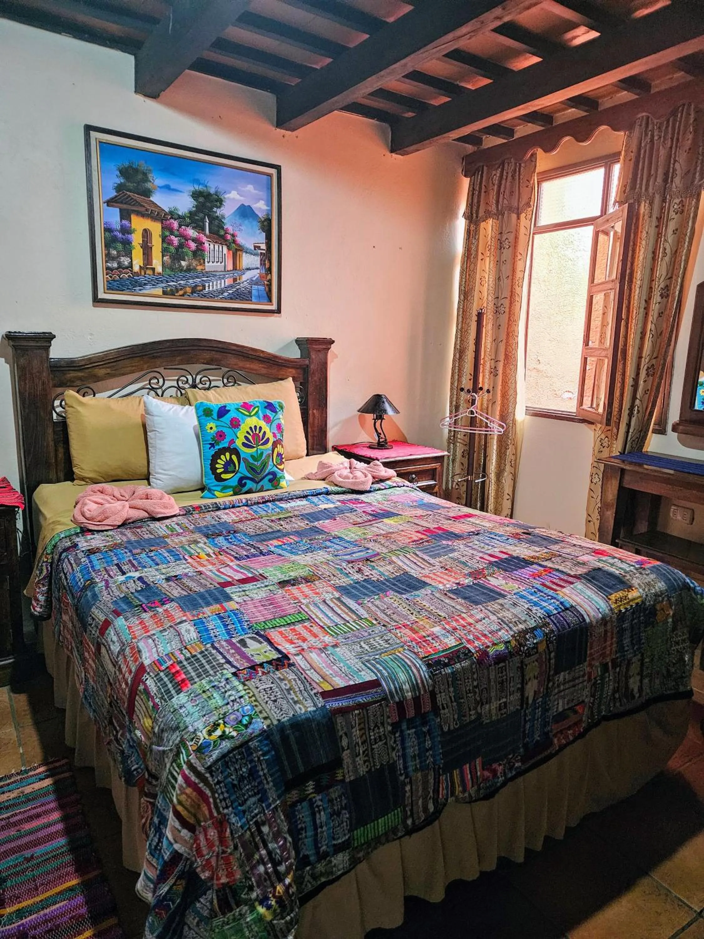 Bed in Hotel Casa del Cerro
