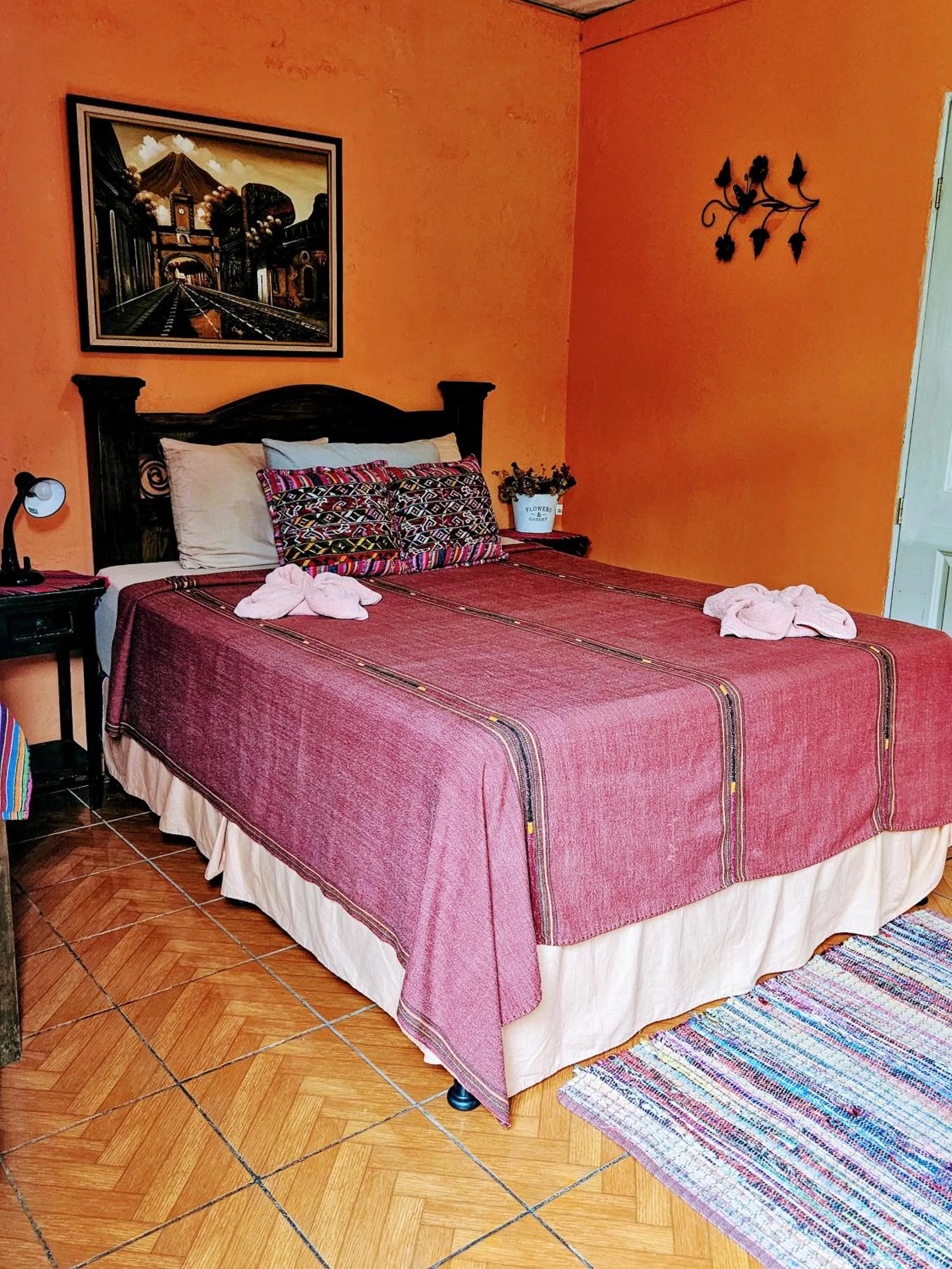 Bed in Hotel Casa del Cerro