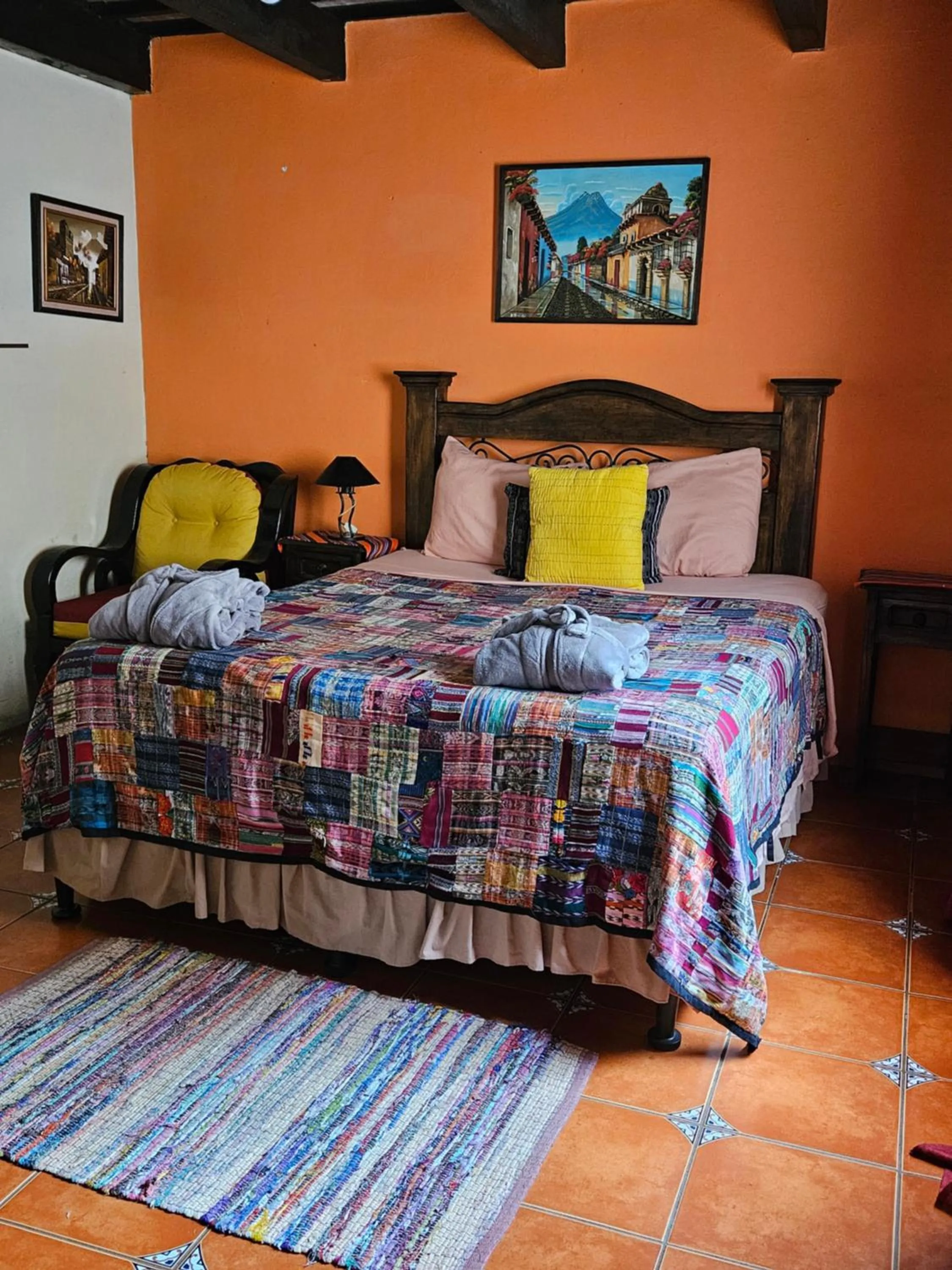Bed in Hotel Casa del Cerro