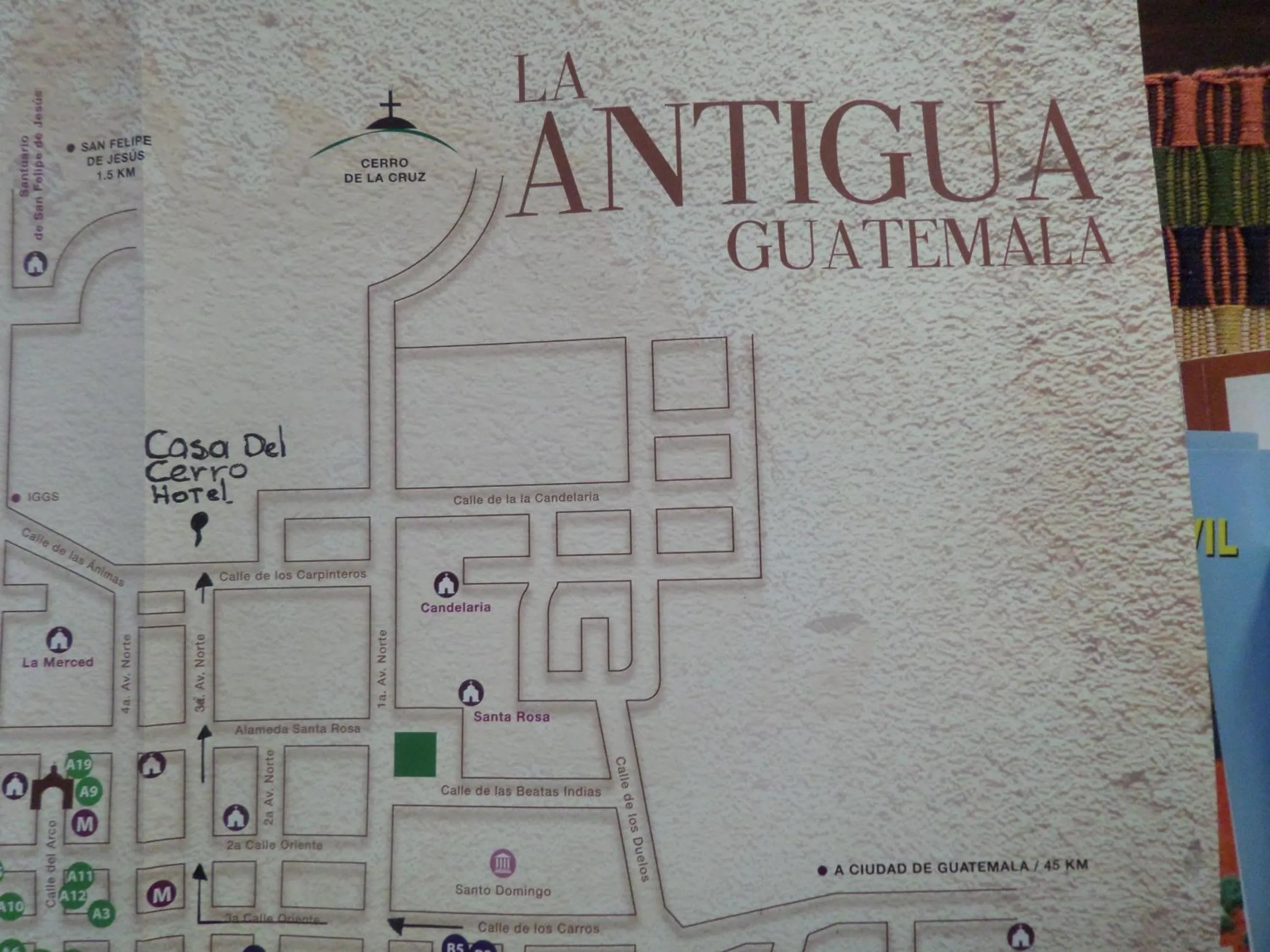 Property logo or sign in Hotel Casa del Cerro