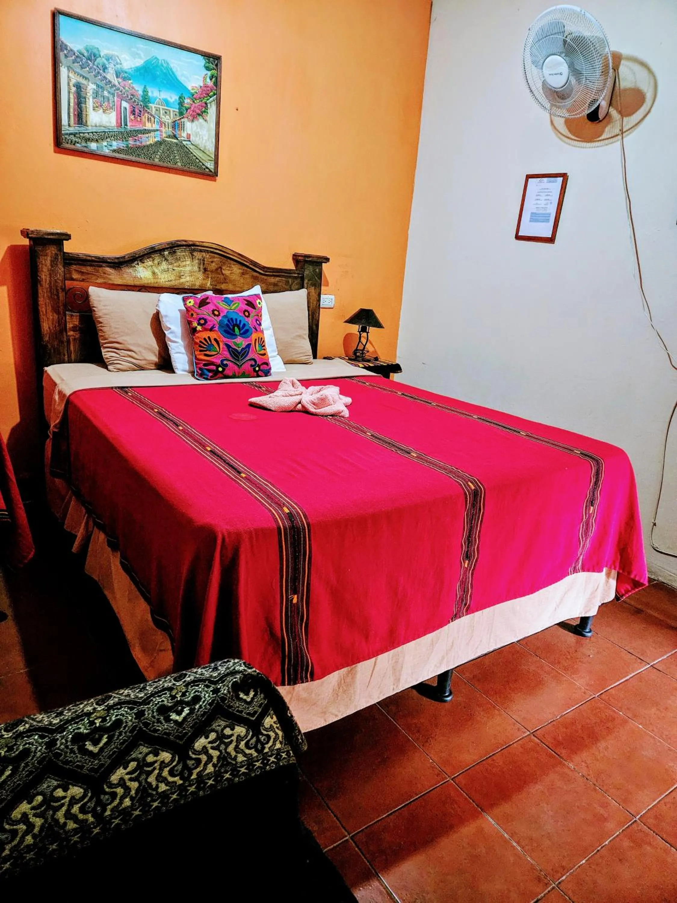 Bed in Hotel Casa del Cerro