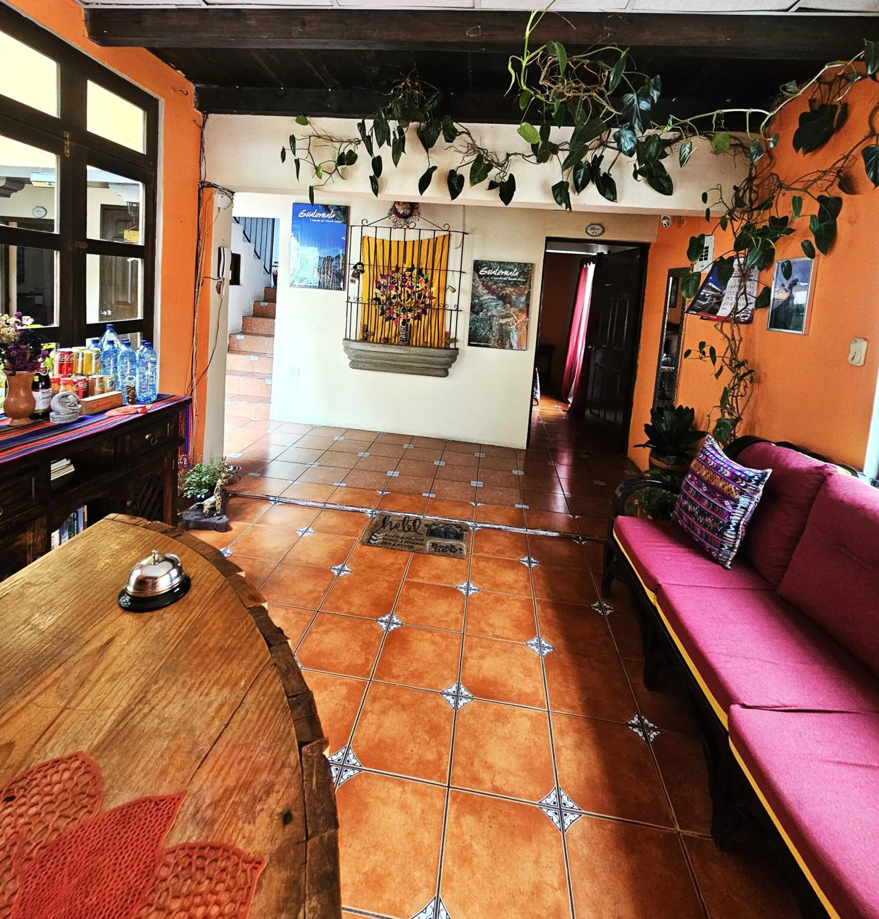 Lobby or reception in Hotel Casa del Cerro